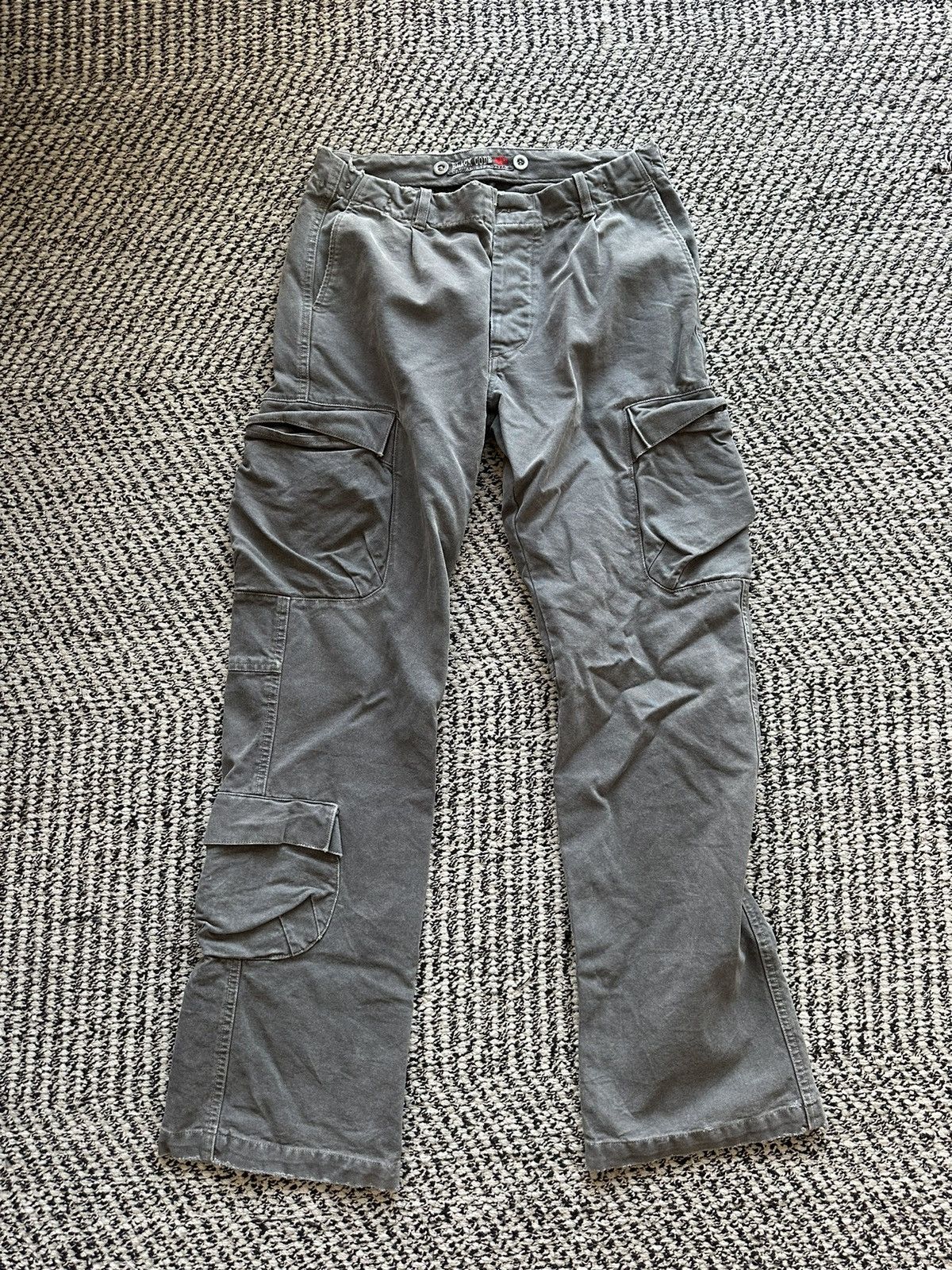 Vintage Vintage Grey Cargos with Dual Pockets Size 29" - 1 Thumbnail