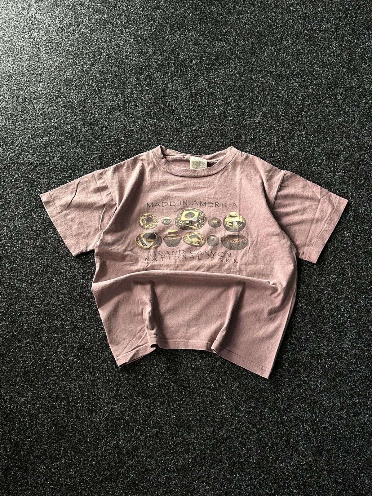Vintage 🚨Crazy Vintage 90s Grand Canyon Nature Graphic Tee! Size US M / EU 48-50 / 2 - 1 Thumbnail