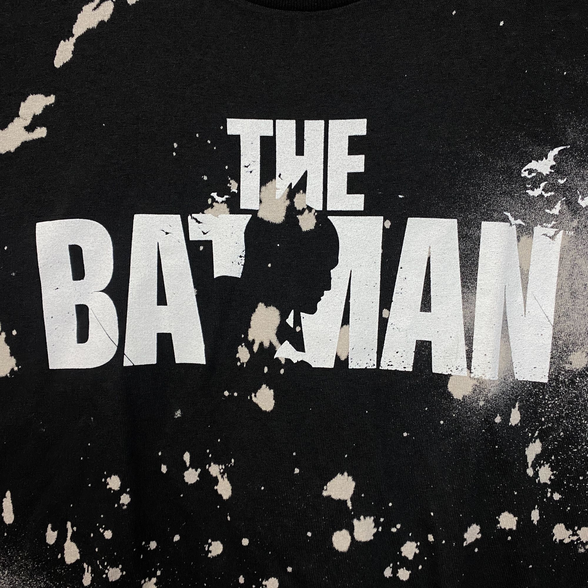 DC Comics The Batman Silhouette Spell-Out Movie Poster Splatter Dye L Size US L / EU 52-54 / 3 - 2 Thumbnail
