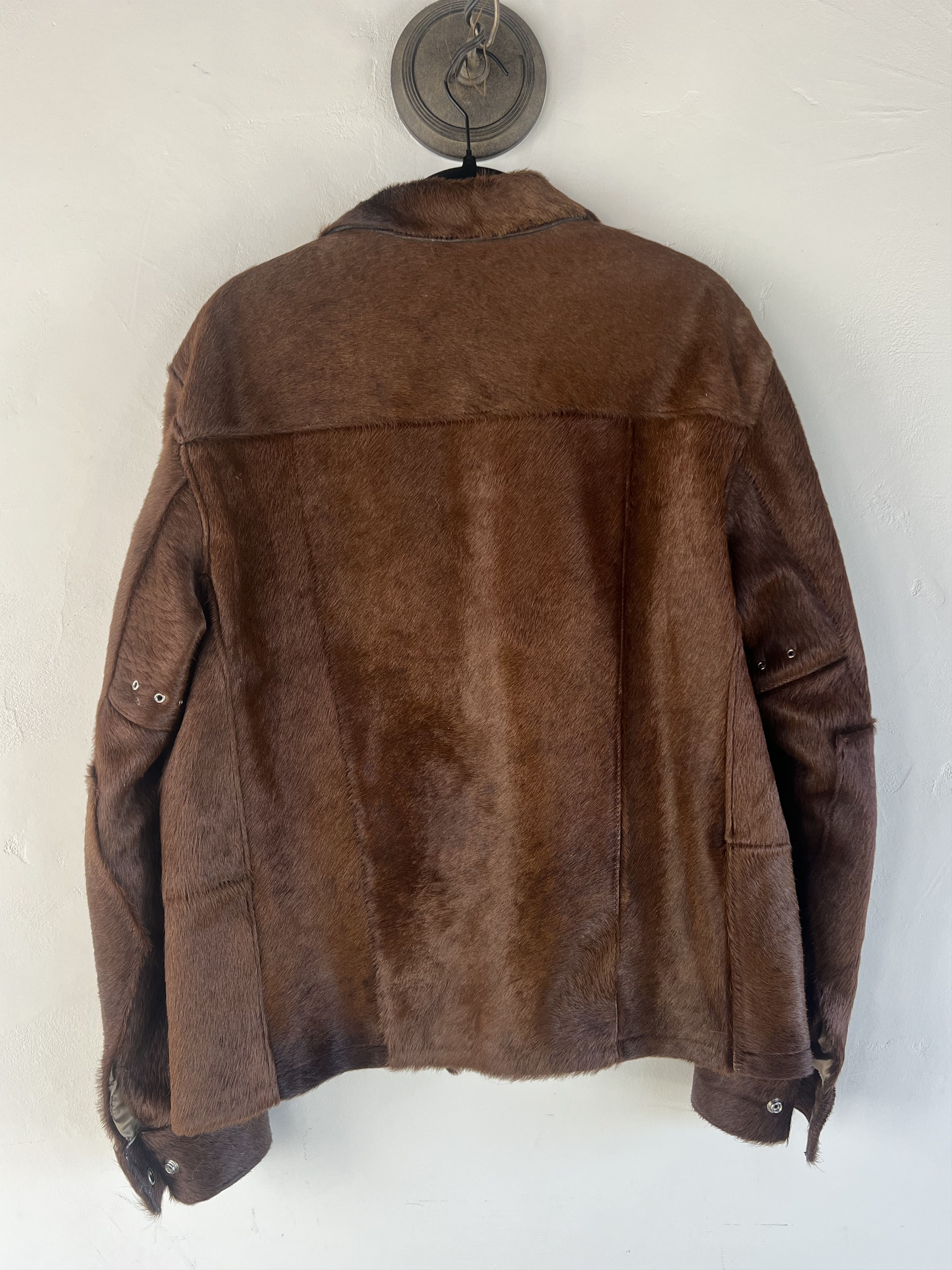 Our Legacy Our Legacy Ponyhair Leather Jacket Size US M / EU 48-50 / 2 - 8 Thumbnail