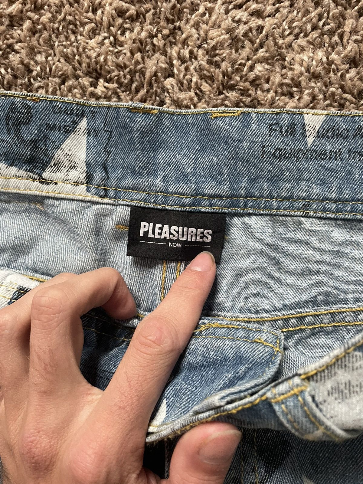 Pleasures Pleasures Star Denim Size US 32 / EU 48 - 4 Thumbnail