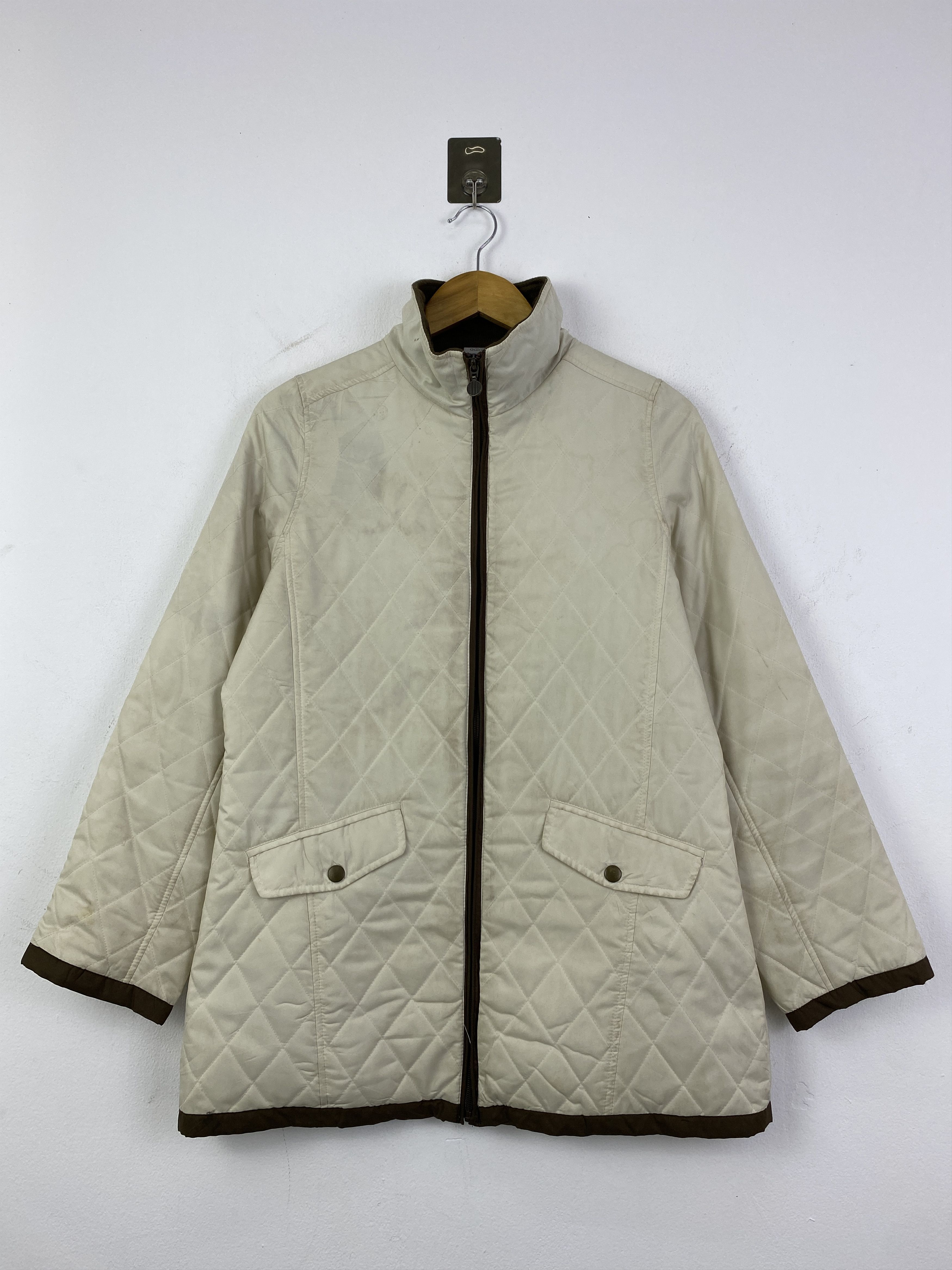 Adidas Adidas Diamond Quilted Full Zipper Jacket JA0230 Size US M / EU 48-50 / 2 - 1 Thumbnail