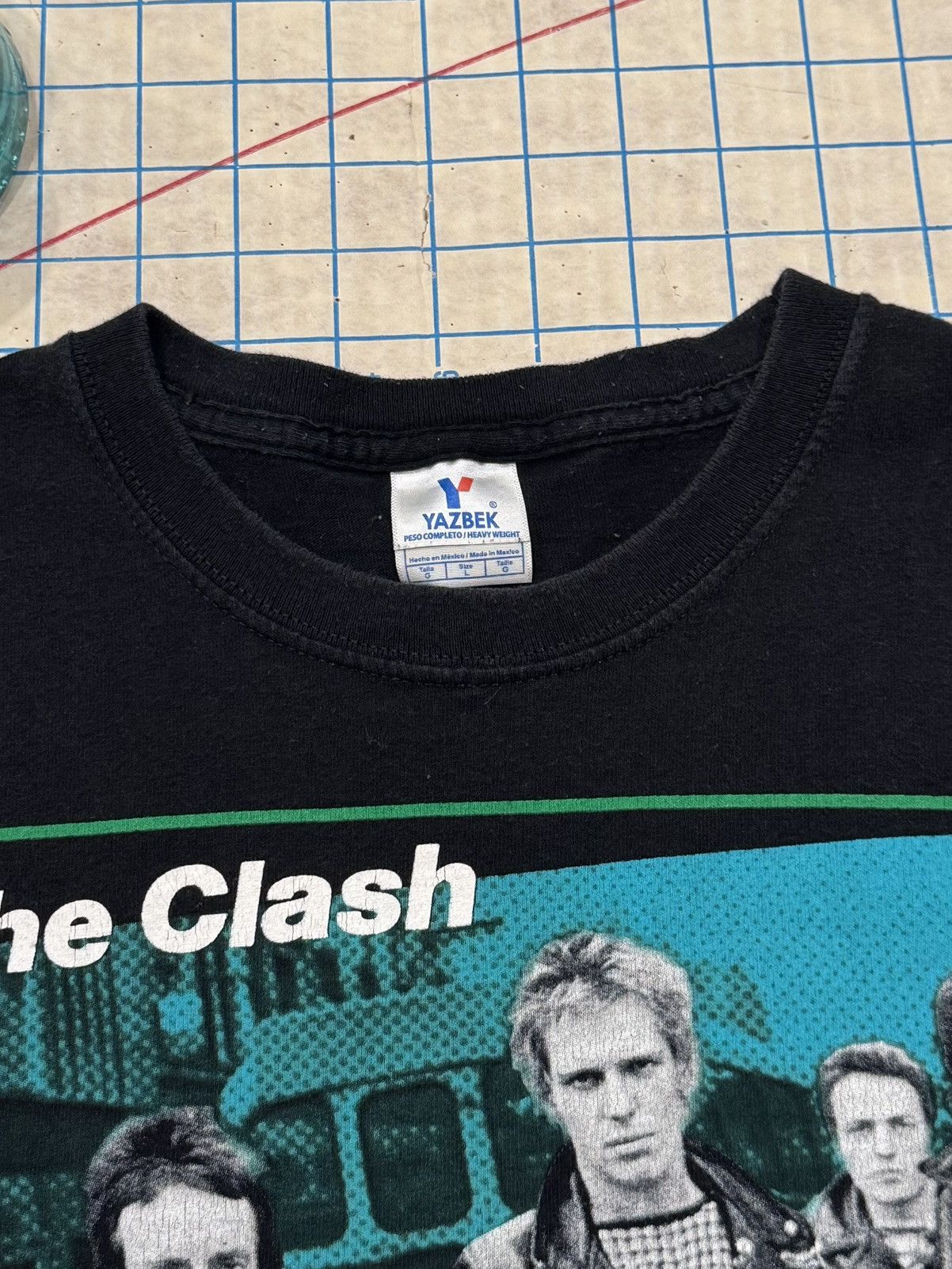 Band Tees The Clash London Calling Graphic Band Tee Black Size Large Size US L / EU 52-54 / 3 - 5 Thumbnail