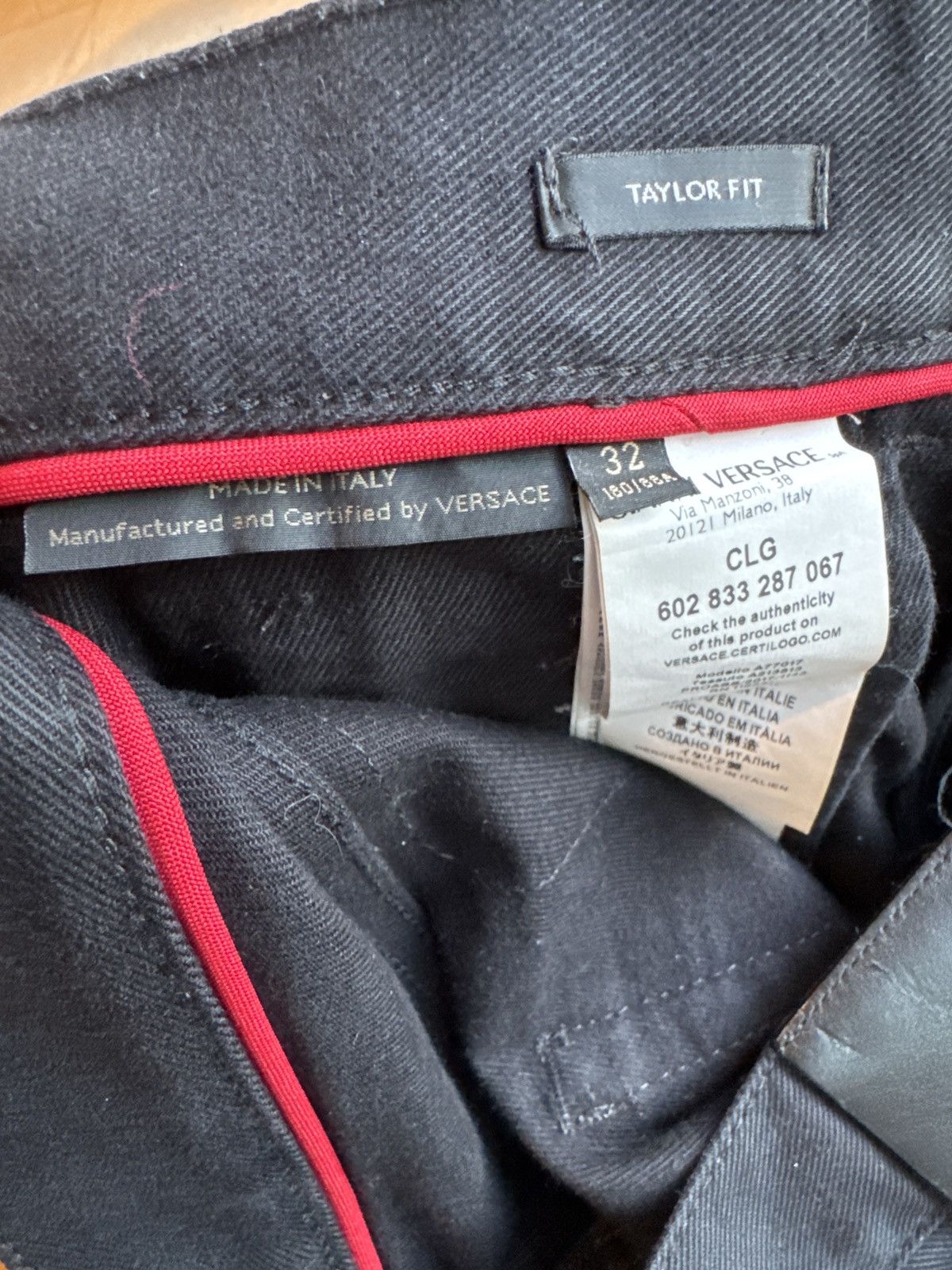 Versace Versace Black Slim Denim Size US 32 / EU 48 - 7 Thumbnail