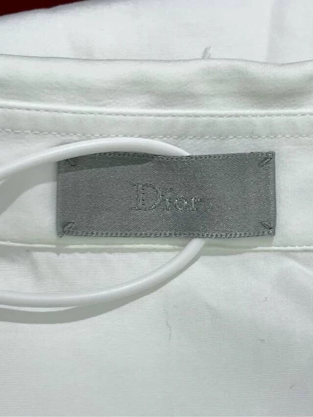 Dior White Collar Long Sleeve Shirt for Women-2506 Size US M / EU 48-50 / 2 - 5 Thumbnail