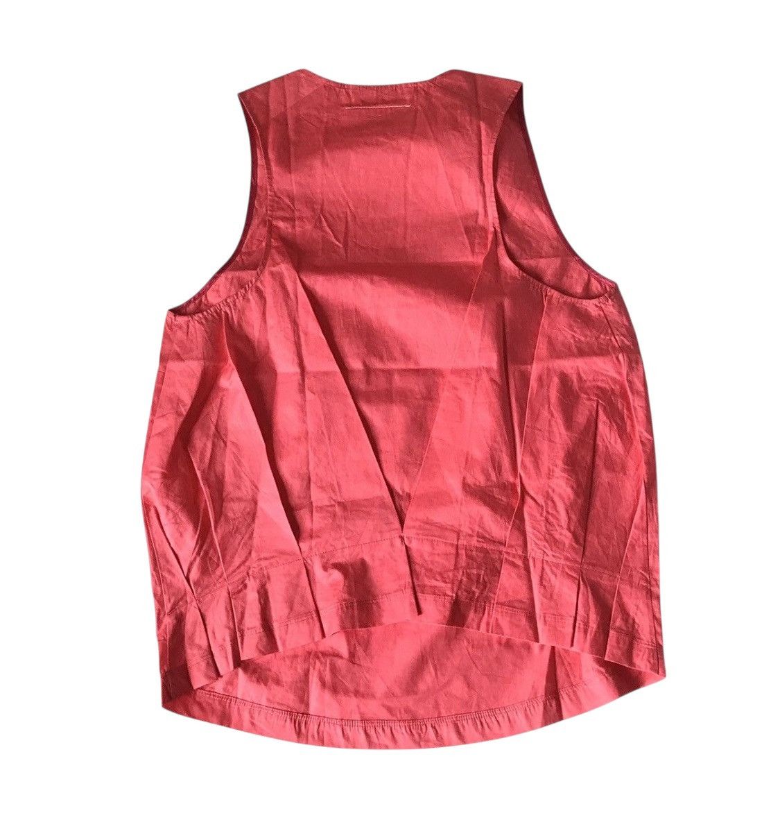 Maison Margiela Vintage mm6 pleated pink tank top Size S / US 4 / IT 40 - 8 Thumbnail