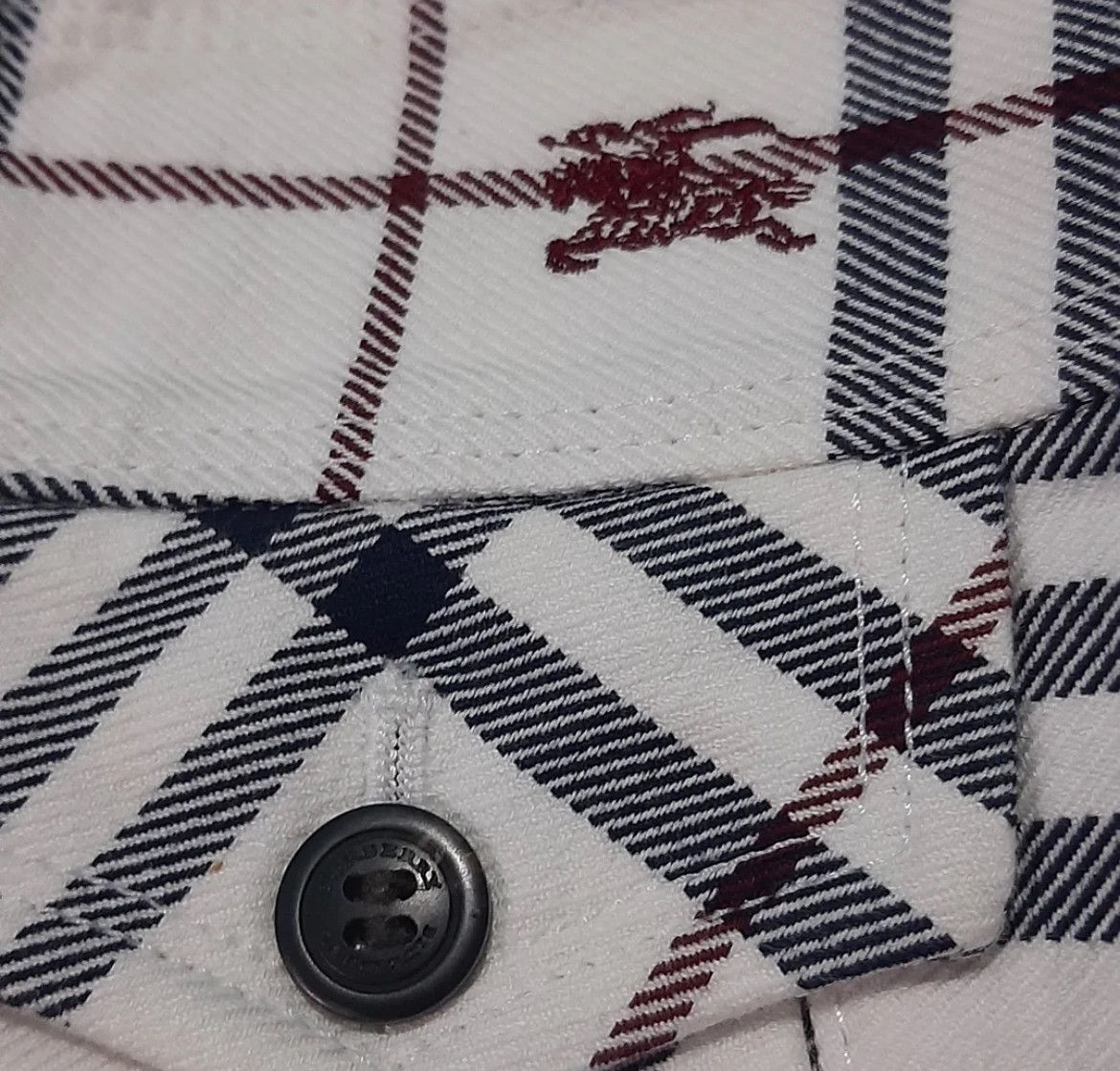 Burberry 2000s Burberry Blue Label Novacheck Short Pants y2k Size US 28 / EU 44 - 3 Thumbnail
