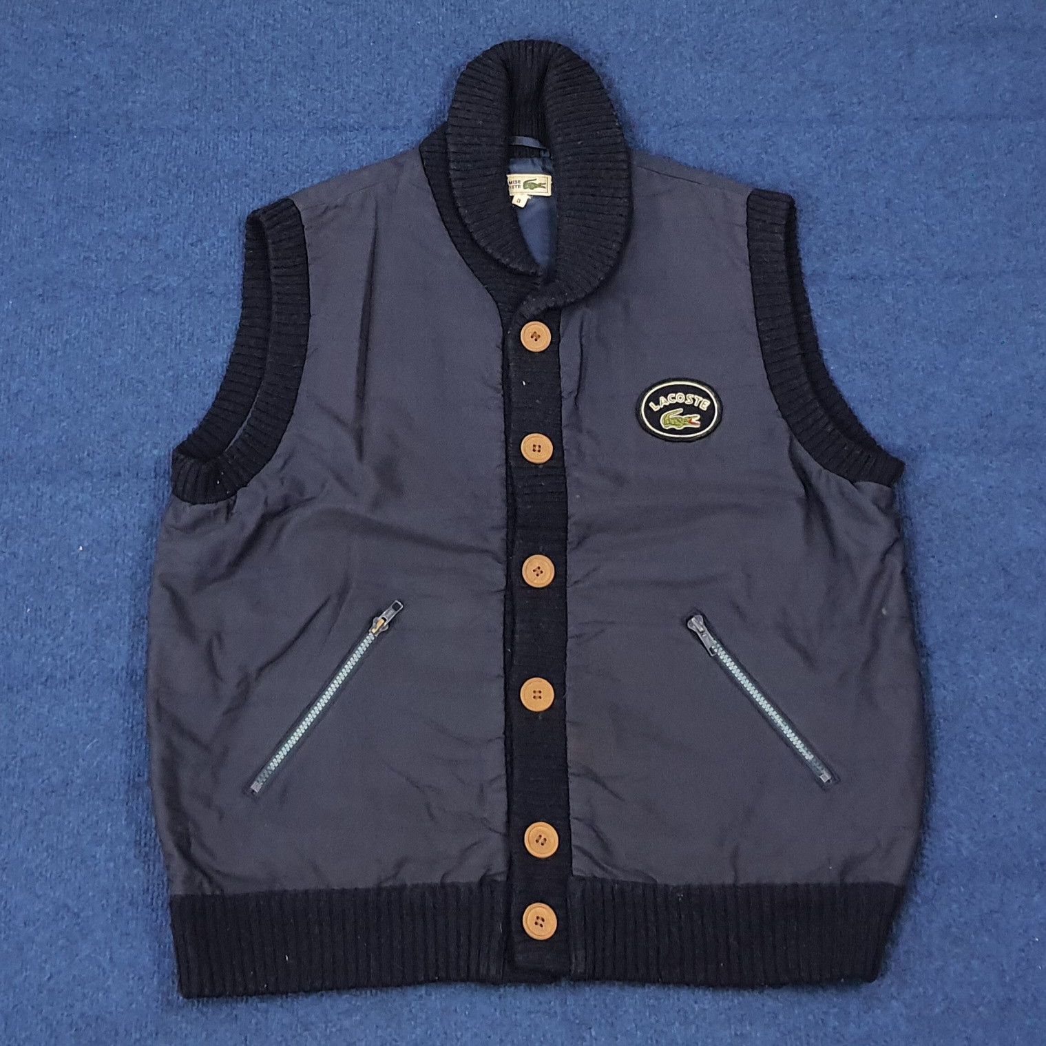 Lacoste Vintage Chemise Lacoste Button Up Vests C269N9 Size US L / EU 52-54 / 3 - 1 Thumbnail