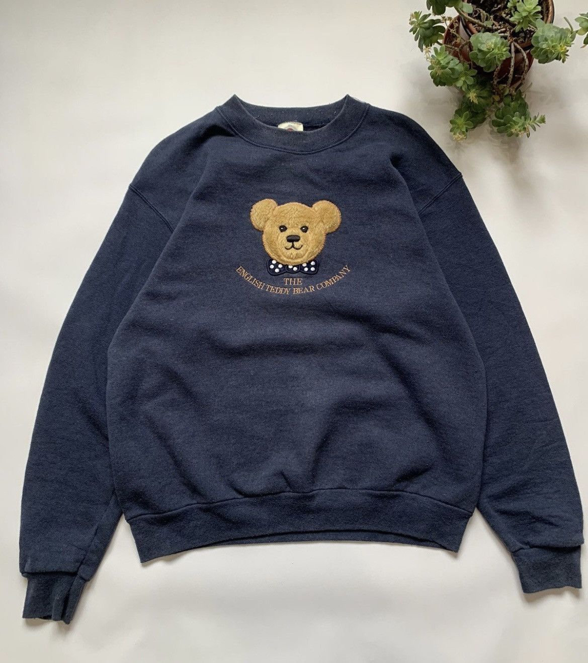 Other Vintage Sweatshirt Teddy Bear English Size US M / EU 48-50 / 2 - 1 Thumbnail