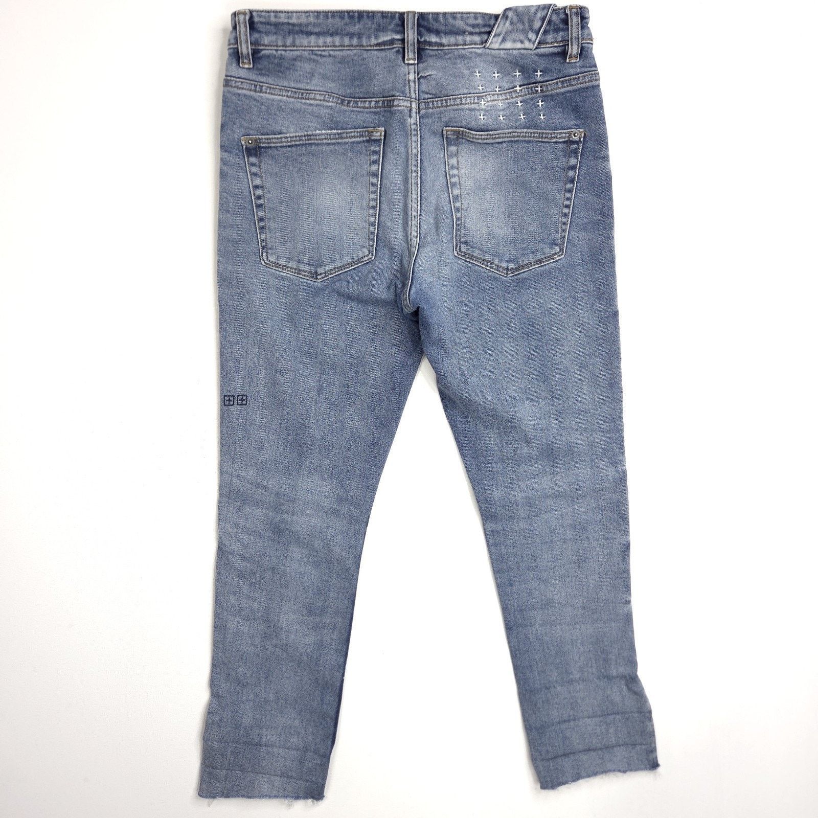 Ksubi Ksubi Chitch Pure Dynamite Jeans Mens 31x26 Button Fly Blue Size US 31 - 8 Thumbnail