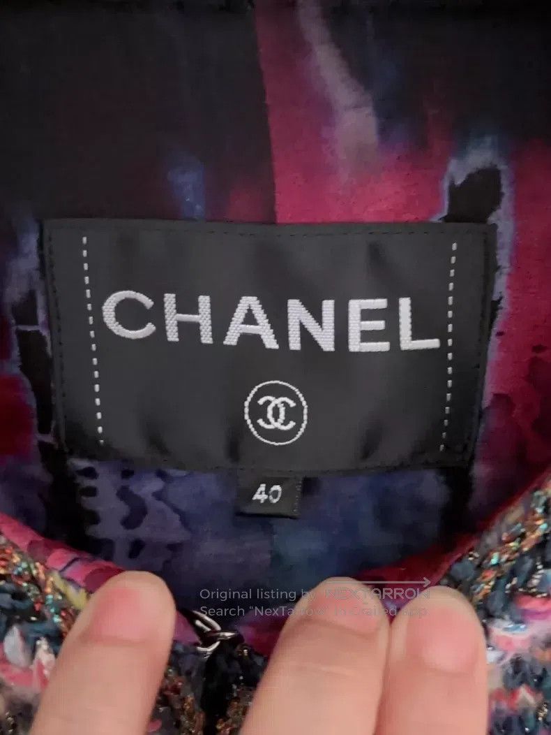 Chanel Chanel Rainbow glitter jacket Size S / US 4 / IT 40 - 2 Thumbnail