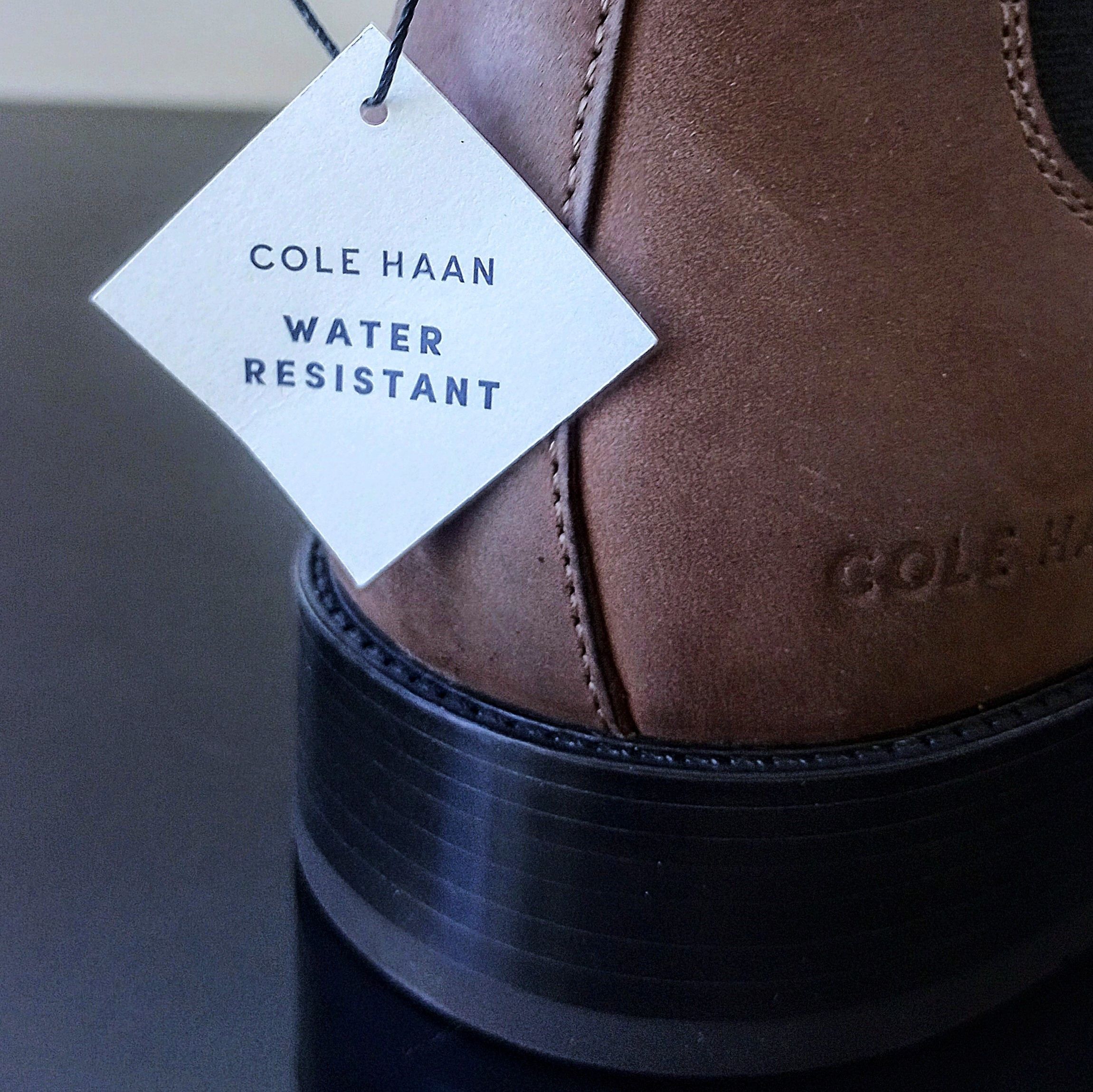 Cole Haan Cole Haan Men's Water Resistant Hawthorne Chelsea Boot Size US 10.5 / EU 43-44 - 6 Thumbnail