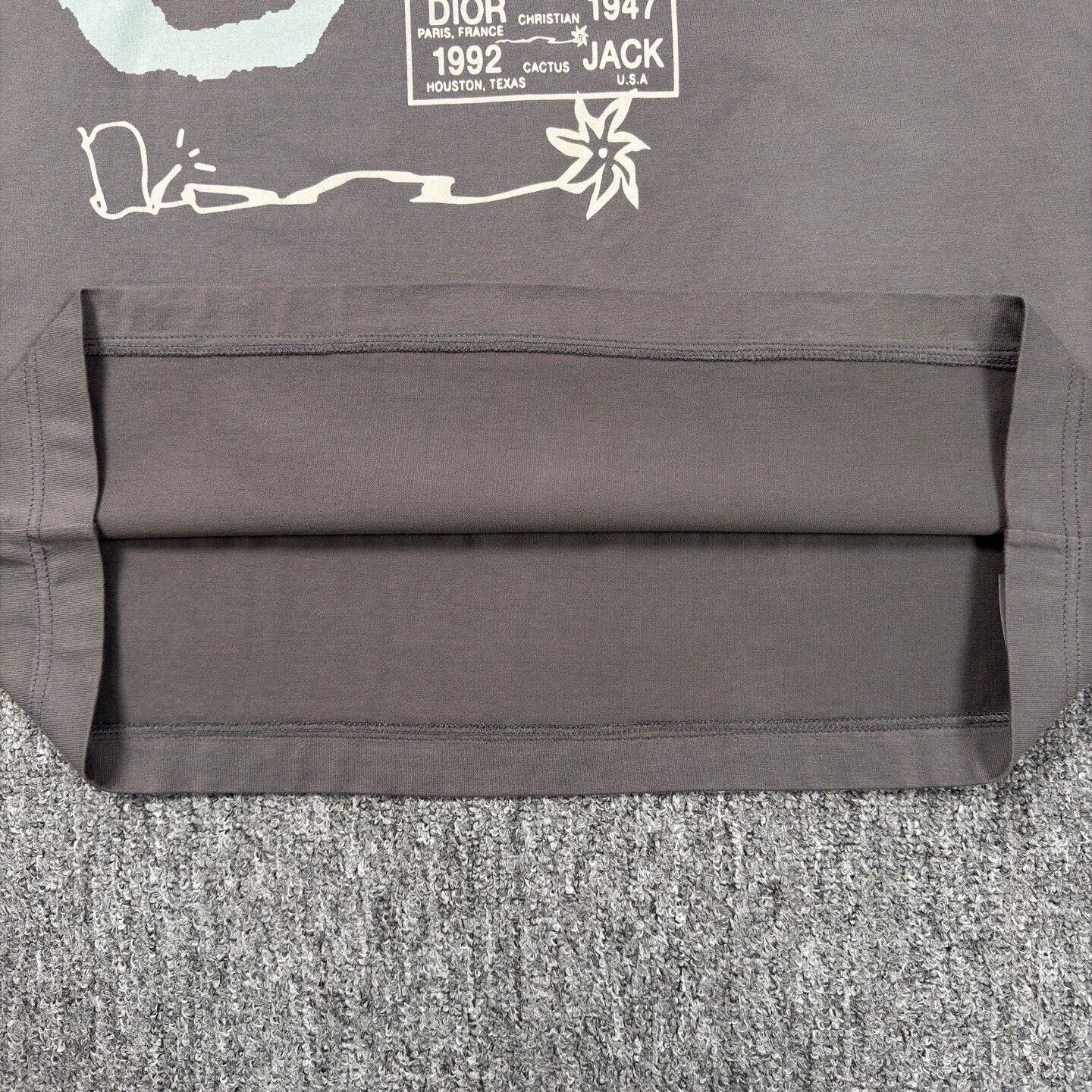 Dior Dior x TS Grimace Gray Short Sleeve S Size US S / EU 44-46 / 1 - 7 Thumbnail