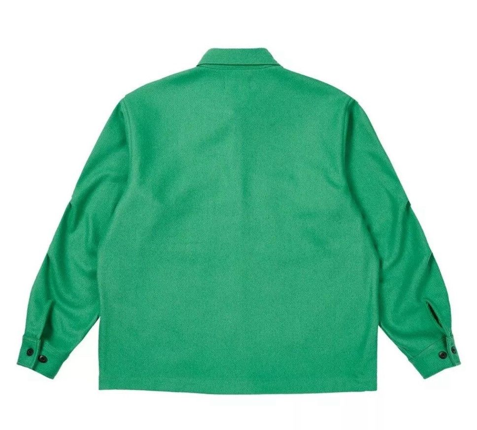 Palace Palace Wool Shirt Jacket Sweet Pea Green Size XL Brand New Size US XL / EU 56 / 4 - 2 Thumbnail