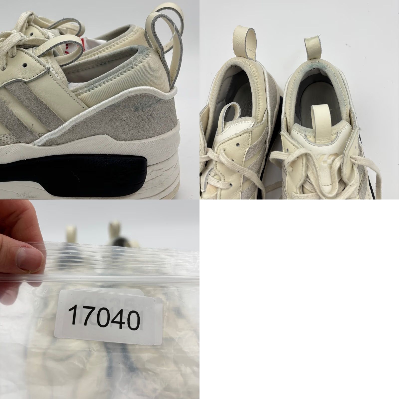 Y-3 Y-3 Yohji Yamamoto Adidas Rivalry White Sneakers Men 11 Streetwear Mens US11 White Black/off-white Discoloring Preowned Size US 11 / EU 44 - 9 Thumbnail