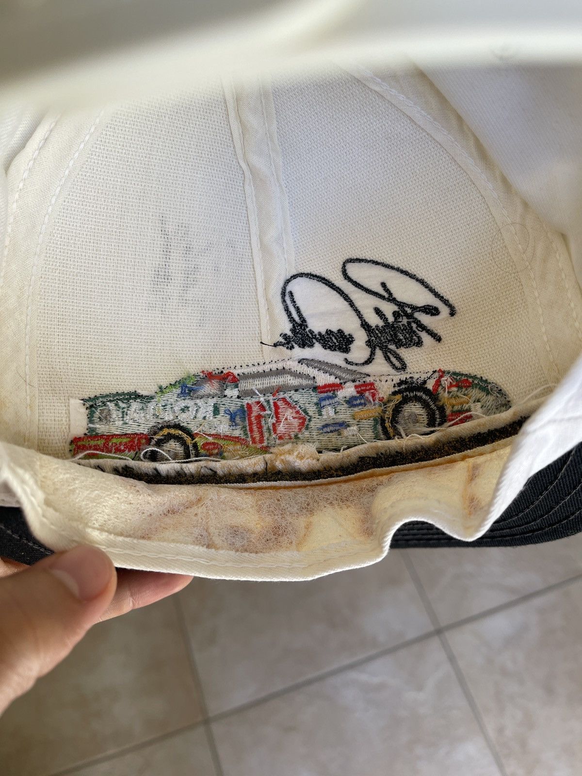 NASCAR Ricky Craven SIGNED #41 Kodiak Nascar Hat NWT VTG 90s USA Size ONE SIZE - 6 Thumbnail