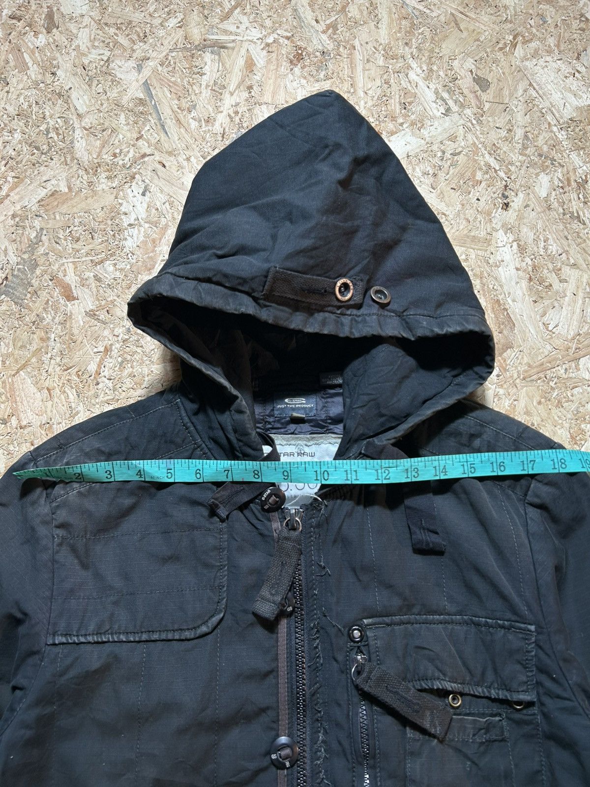 G-Star Vintage Y2K G Star Raw Tactical Zipper Hoodie Size US L / EU 52-54 / 3 - 21 Thumbnail