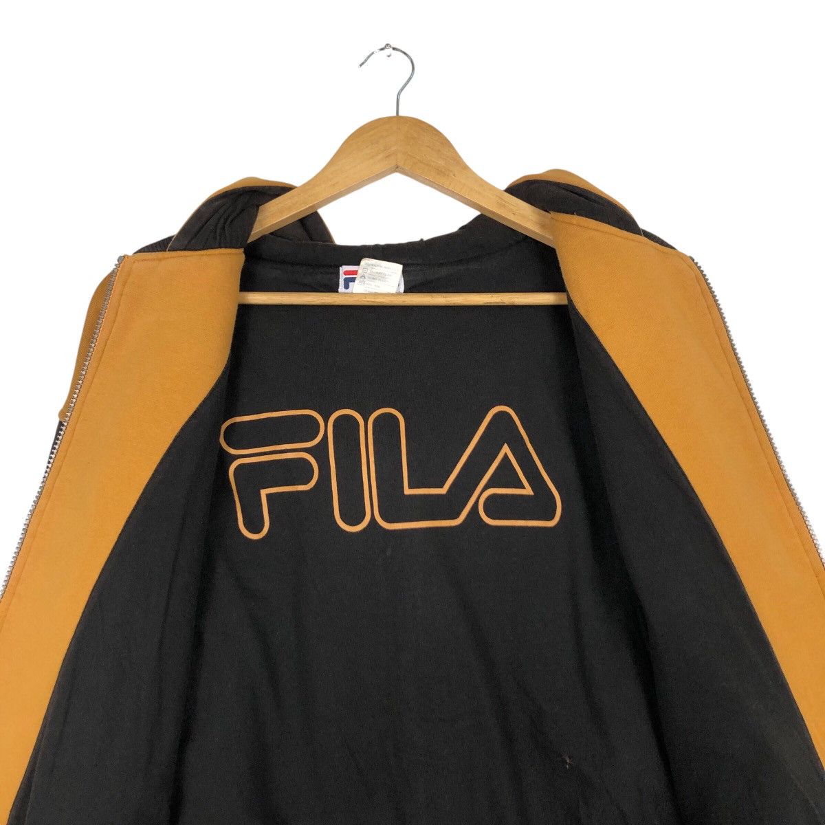 Fila × Japanese Brand × Vintage Vintage Fila Jacket Hoodie 90s Style Streetwear Medium Size US M / EU 48-50 / 2 - 13 Thumbnail