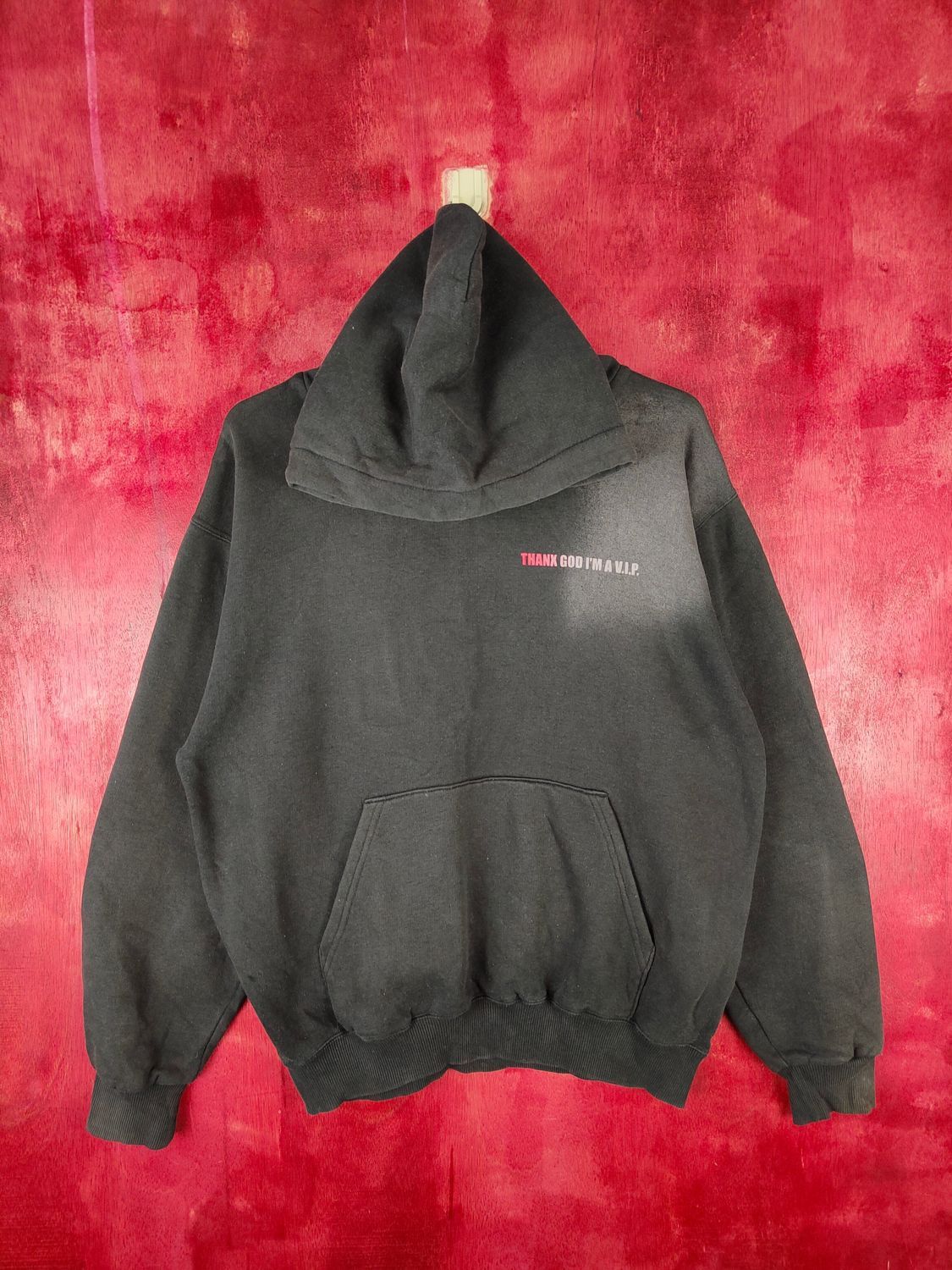 Vintage DL Thx-Thanx God I'm a V.I.P Hoodie Sweater #5423 Size US M / EU 48-50 / 2 - 13 Thumbnail