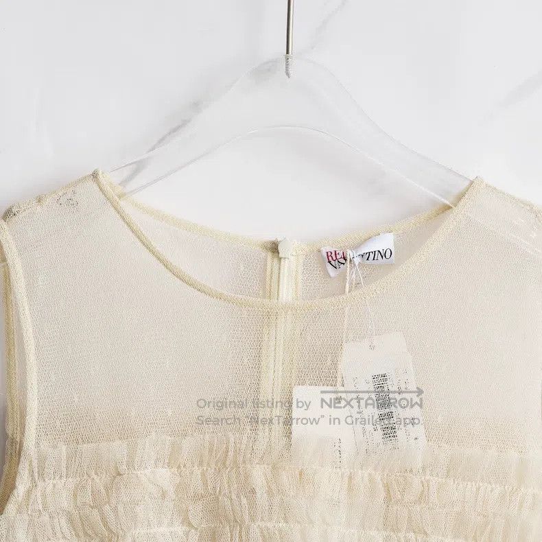 Valentino Valentino Women's mesh sleeveless dress Size M / US 6-8 / IT 42-44 - 2 Thumbnail