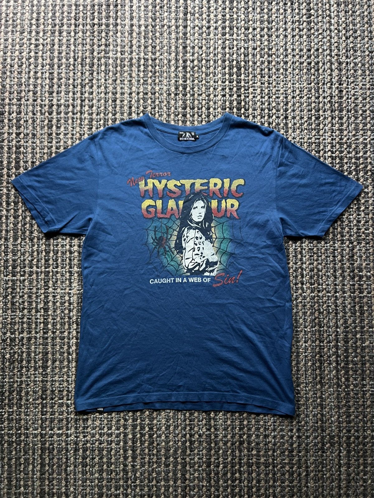 Hysteric Glamour Hysteric Glamour Caught in a Web of Sin Rare Tee Y2K Size US M / EU 48-50 / 2 - 1 Thumbnail