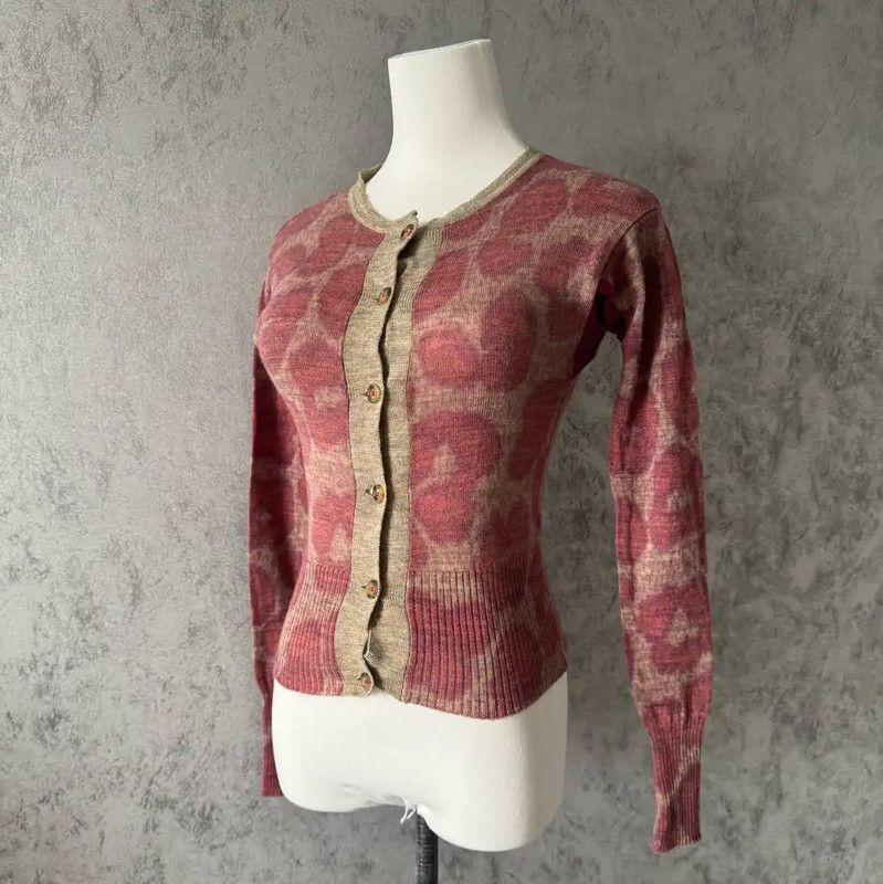 Vivienne Westwood Vivienne Westwood Colorful Wool Cardigan for Women 0089 Size M / US 6-8 / IT 42-44 - 1 Thumbnail