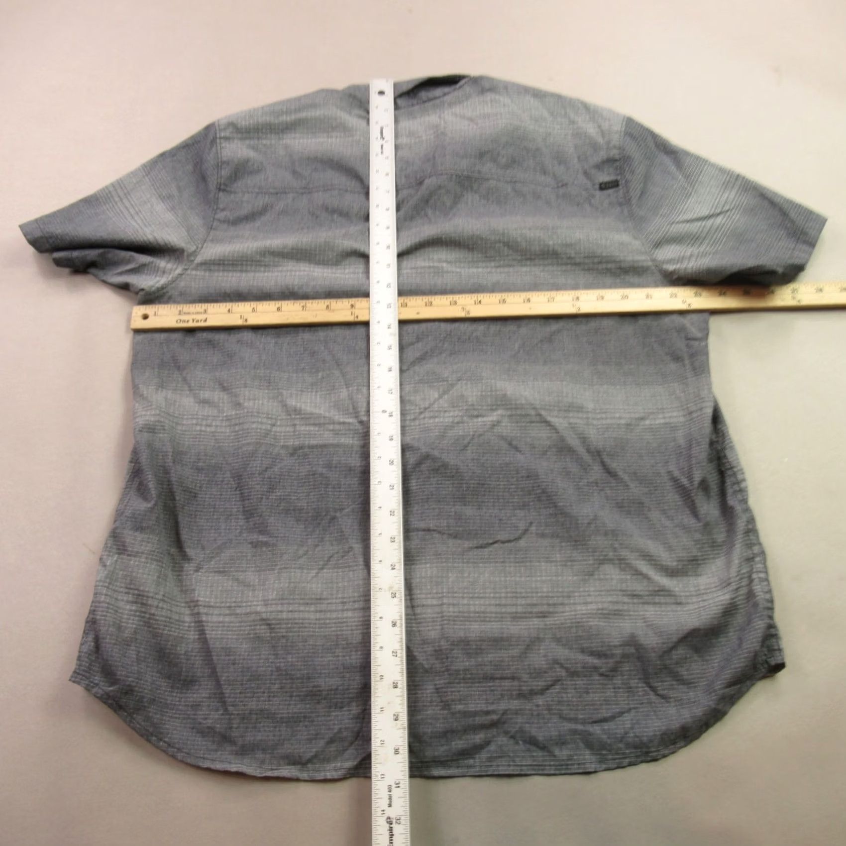 Vintage 5.11 Tactical Shirt Mens Large Short Sleeve Pocket Button Front Lightweight Gray Shirt Size US L / EU 52-54 / 3 - 7 Thumbnail