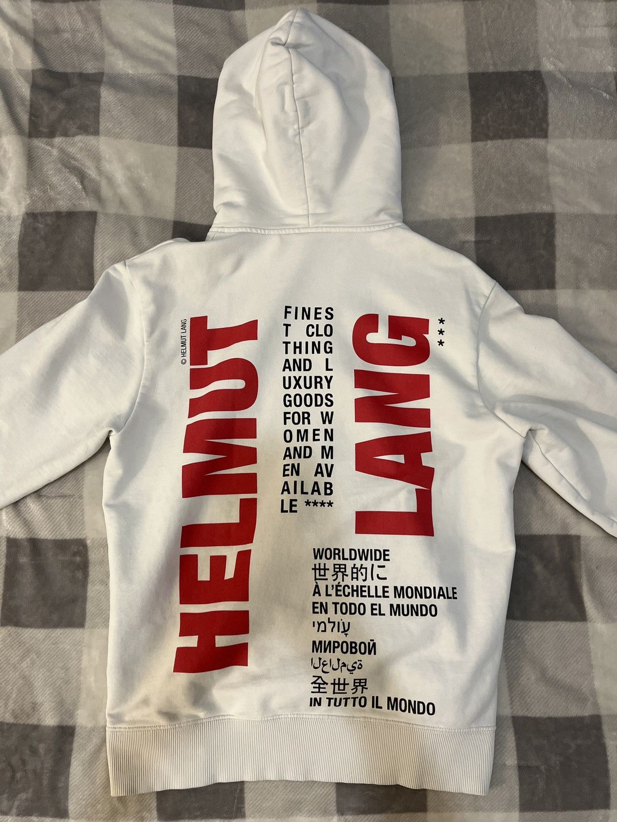 HELMUT LANG HOODIE