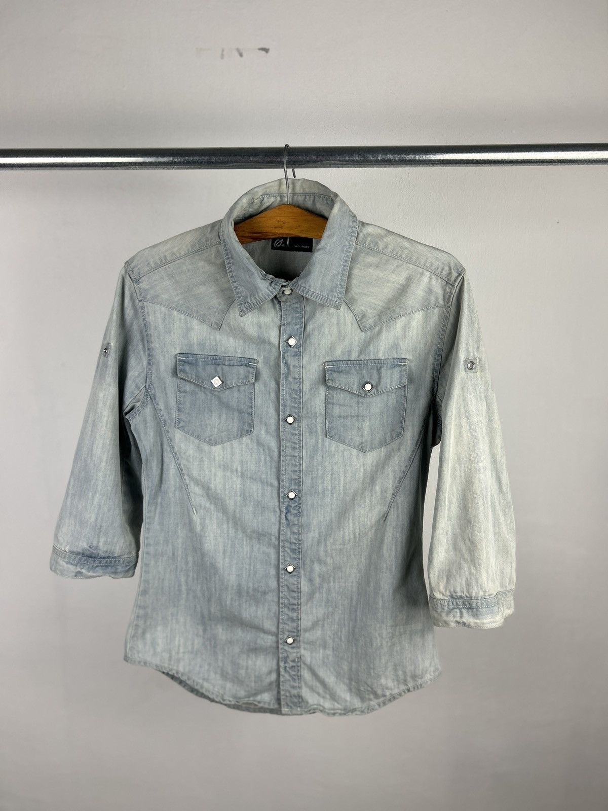 Tornado Mart zero by tornado mart western shirt denim Size US M / EU 48-50 / 2 - 1 Thumbnail