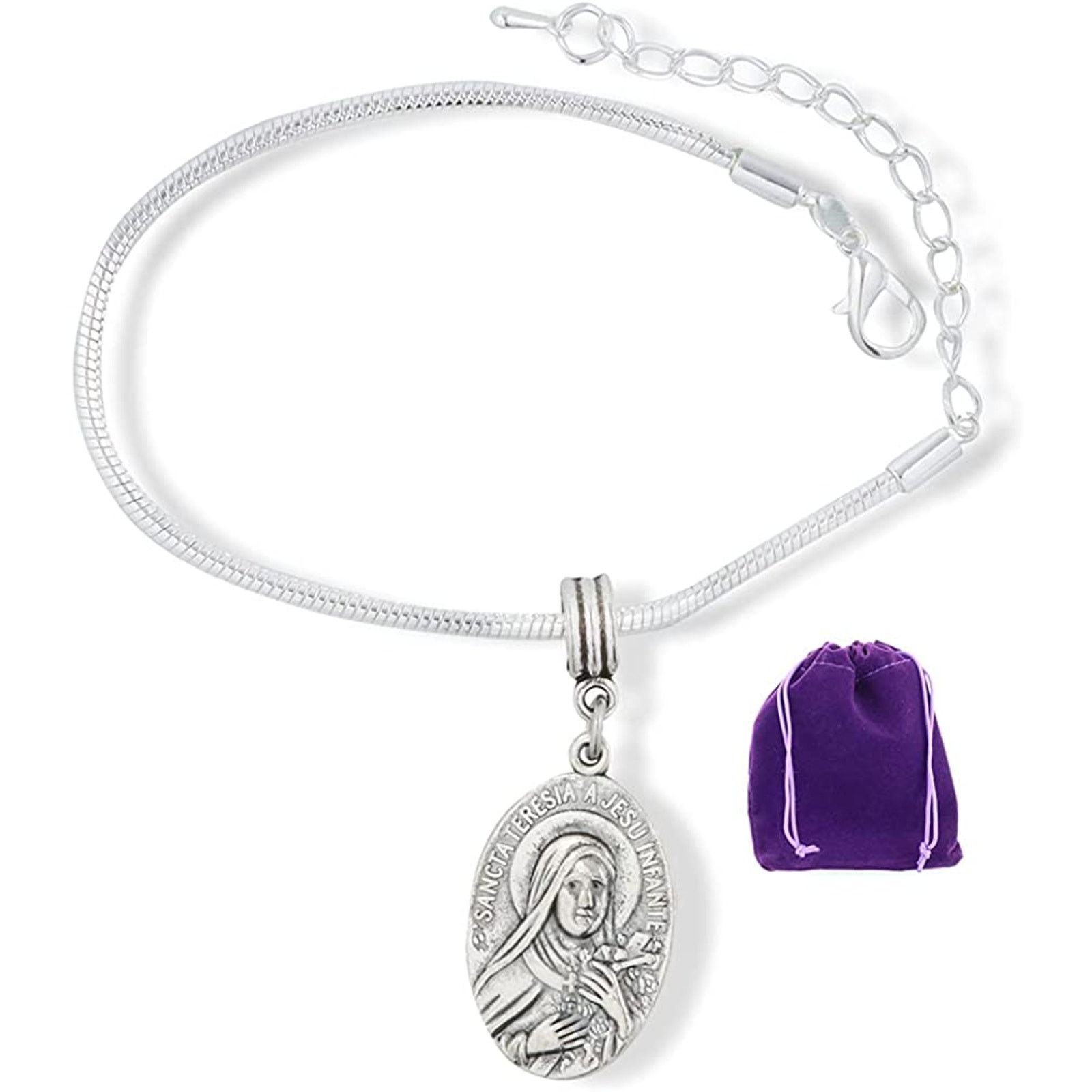 & Other Stories Saint Teresa St Snake Chain Charm Bracelet Size ONE SIZE - 1 Thumbnail
