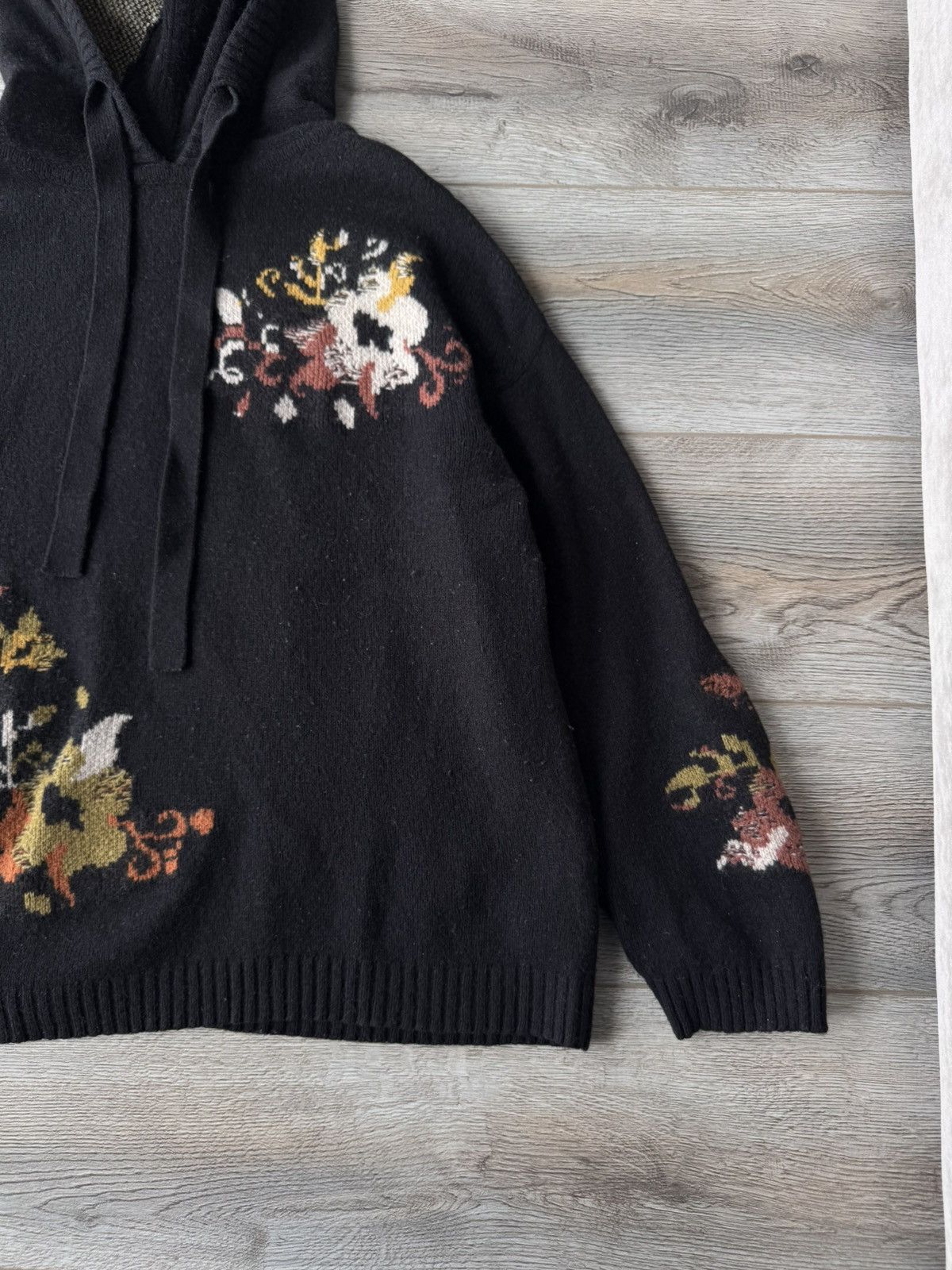 Other Ivko Floral Pattern Pullover With Hoodie Size M / US 6-8 / IT 42-44 - 5 Thumbnail