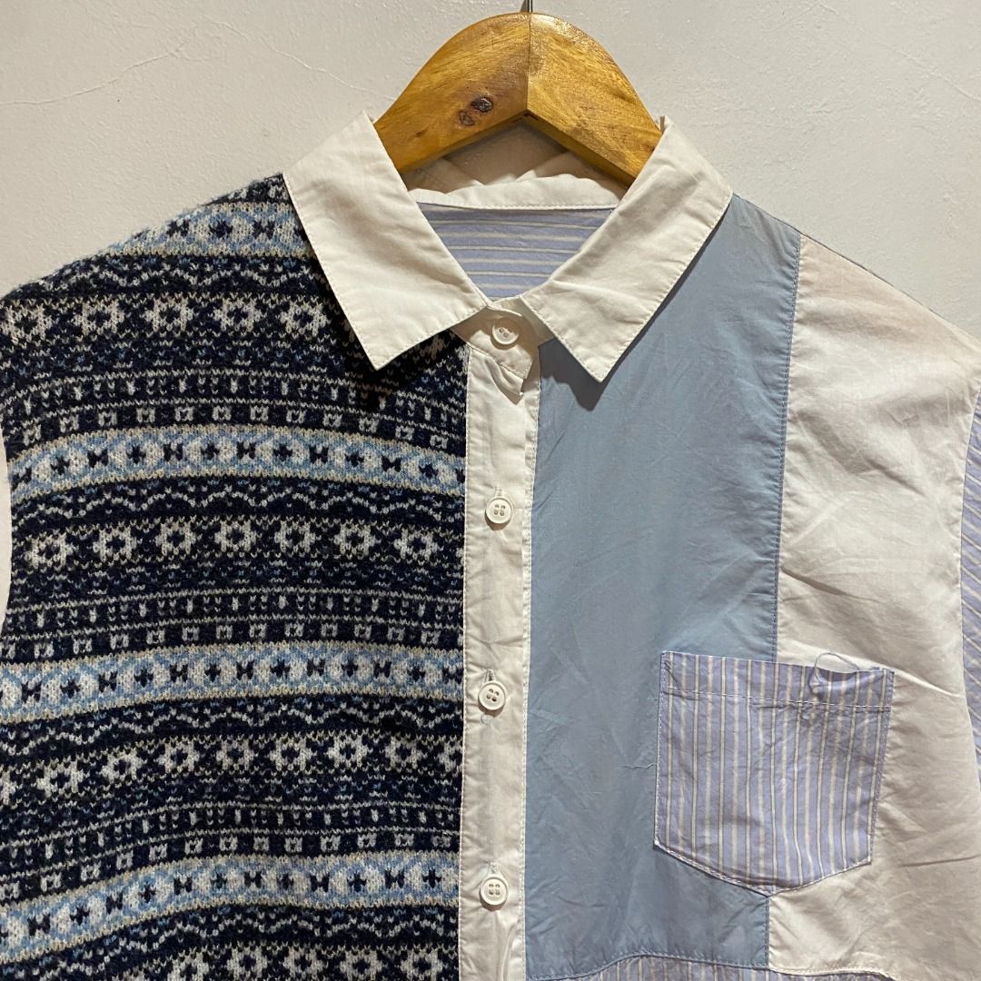 Japanese Brand Random Patchwork Comme des Garcons alt. Size US M / EU 48-50 / 2 - 4 Thumbnail