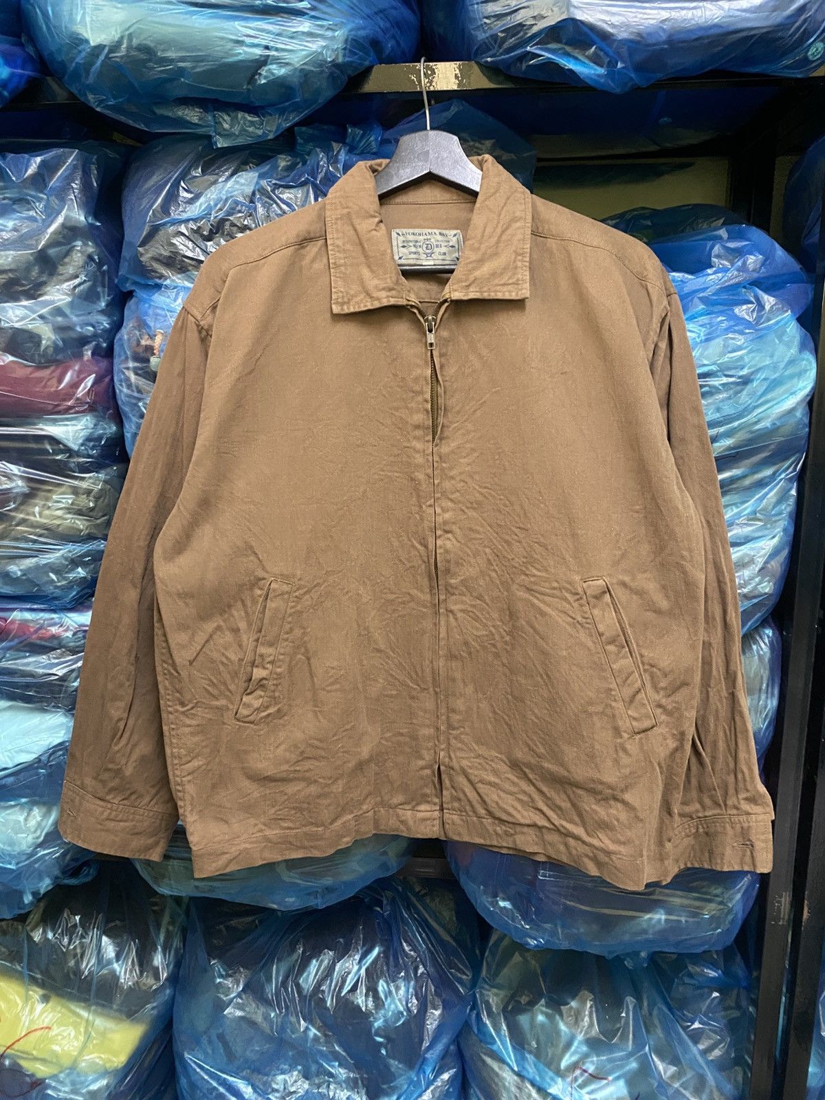 Japanese Brand Yokohama Bay Vintage Brown Cotton Jacket Casual Outerwear Size US L / EU 52-54 / 3 - 3 Thumbnail