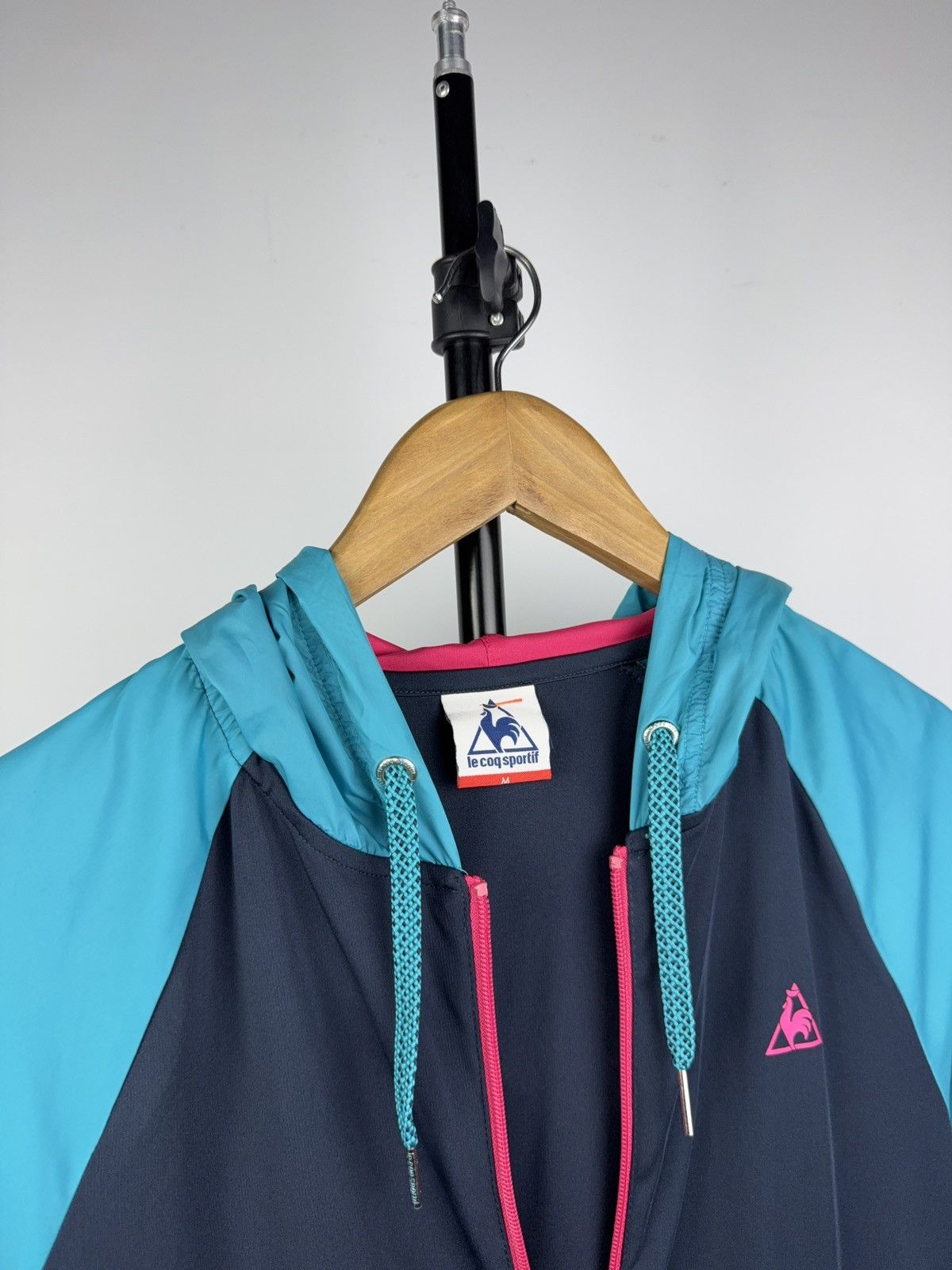 Le Coq Sportif Retro 00s Le Coq Sportif Colorblock Windbreaker Jacket M Size M / US 6-8 / IT 42-44 - 4 Thumbnail