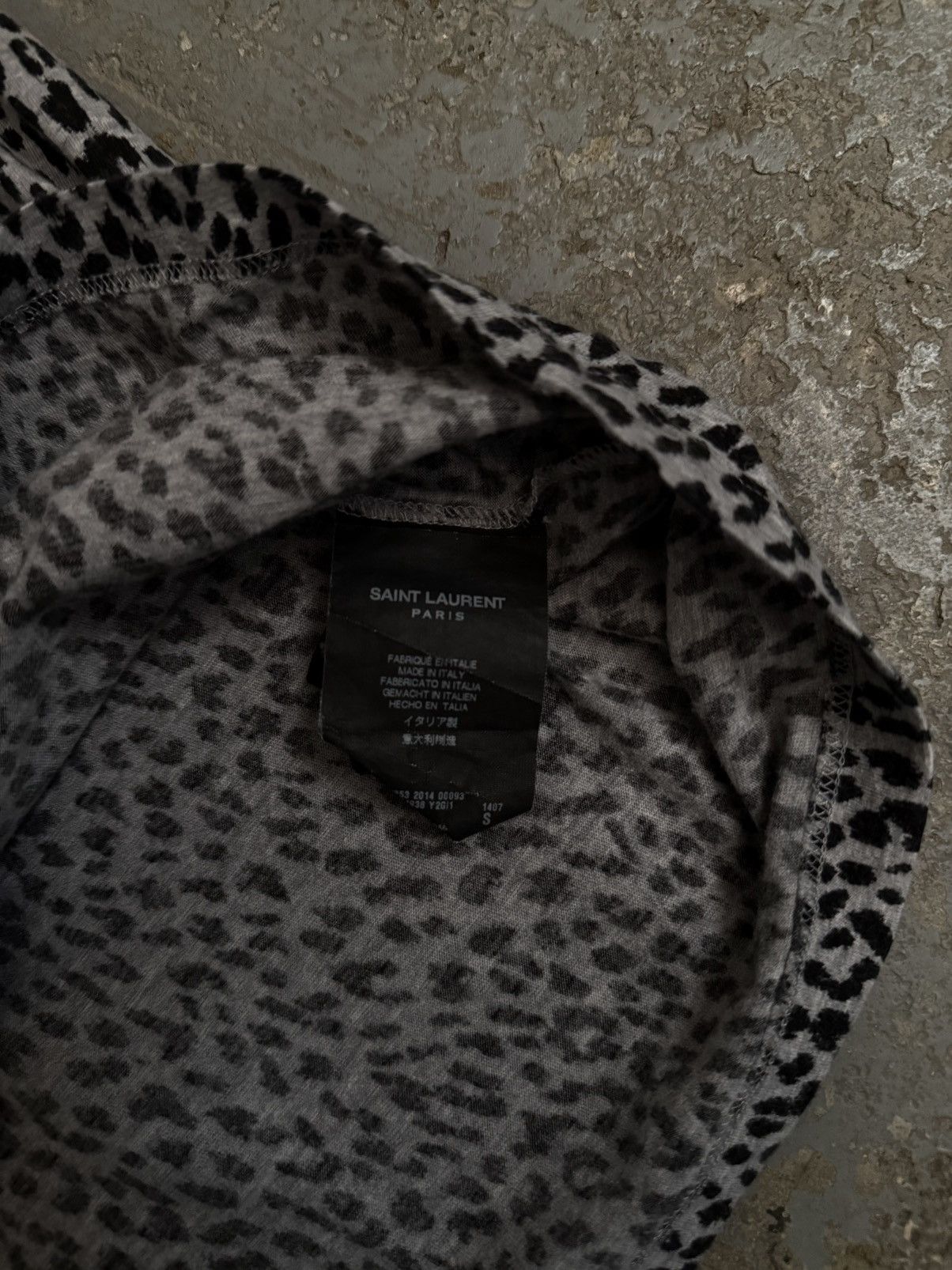 Saint Laurent Paris FW14 Baby Cat Tee - Hedi Slimane Runway Size US S / EU 44-46 / 1 - 5 Thumbnail