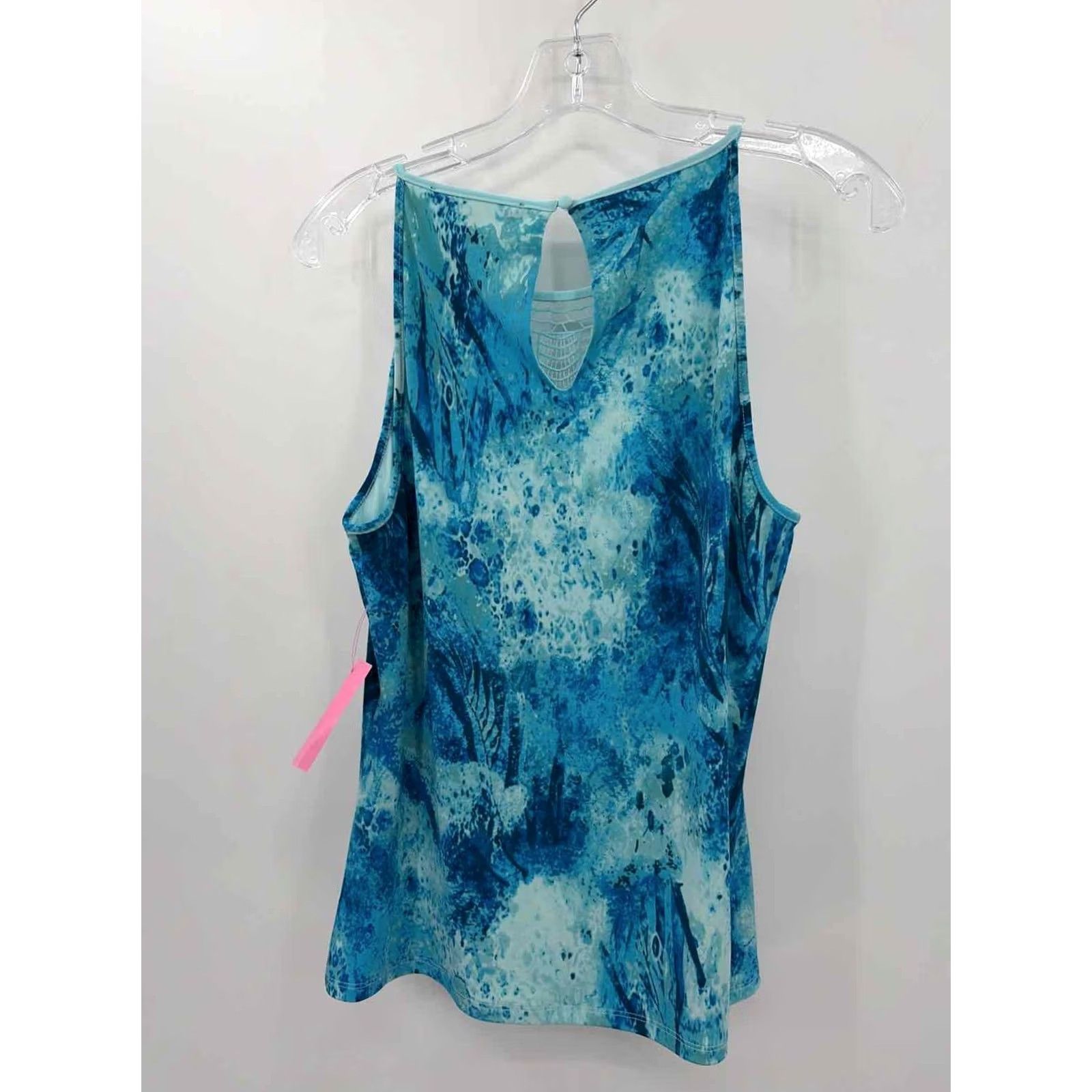 Vintage WHBM Tank Top Printed Blue Small Adult? Size S / US 4 / IT 40 - 3 Thumbnail