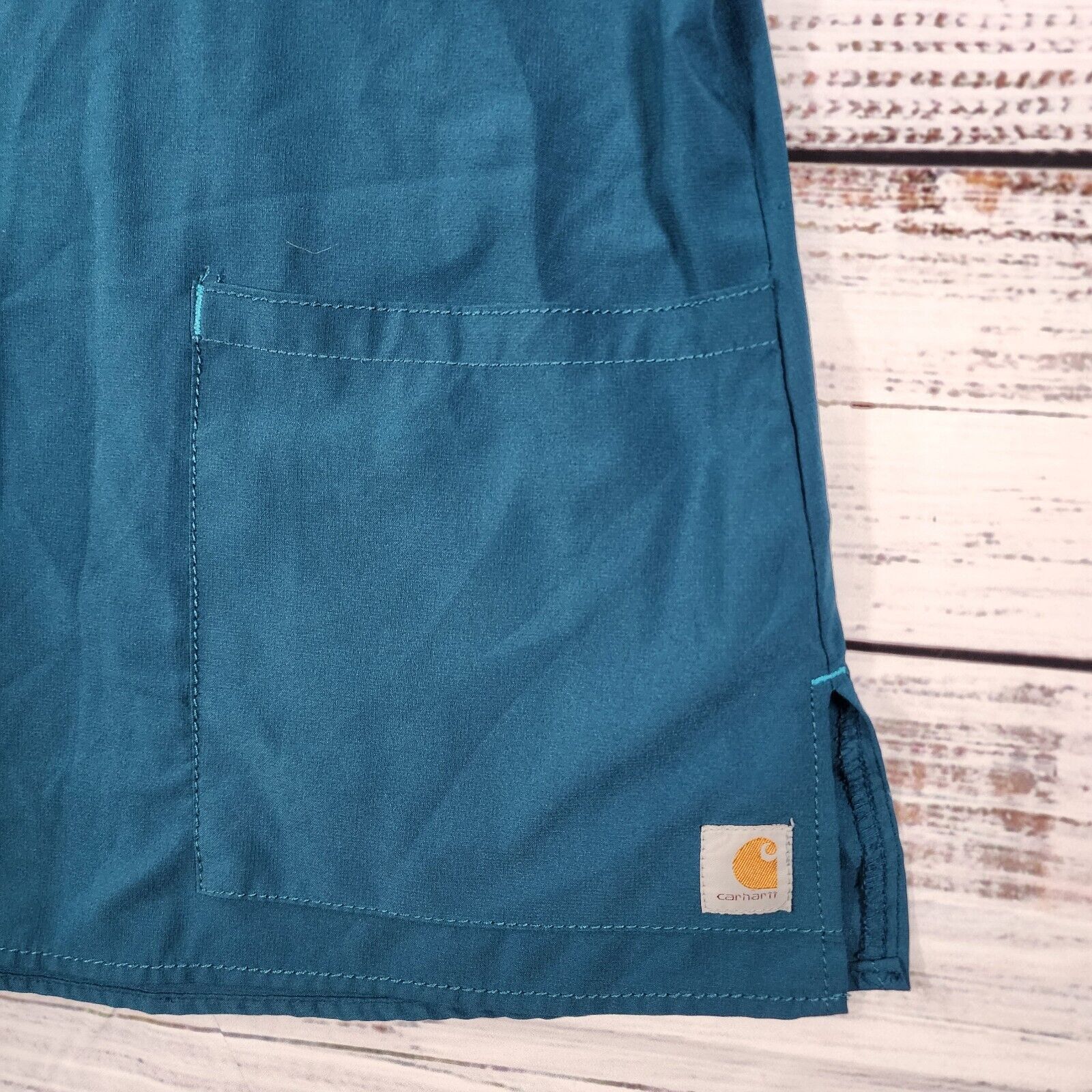 Carhartt Carhartt Women Scrub Fit Top 2X Shirt V Neck Force Size XXL / US 16-18 / IT 52-54 - 4 Thumbnail