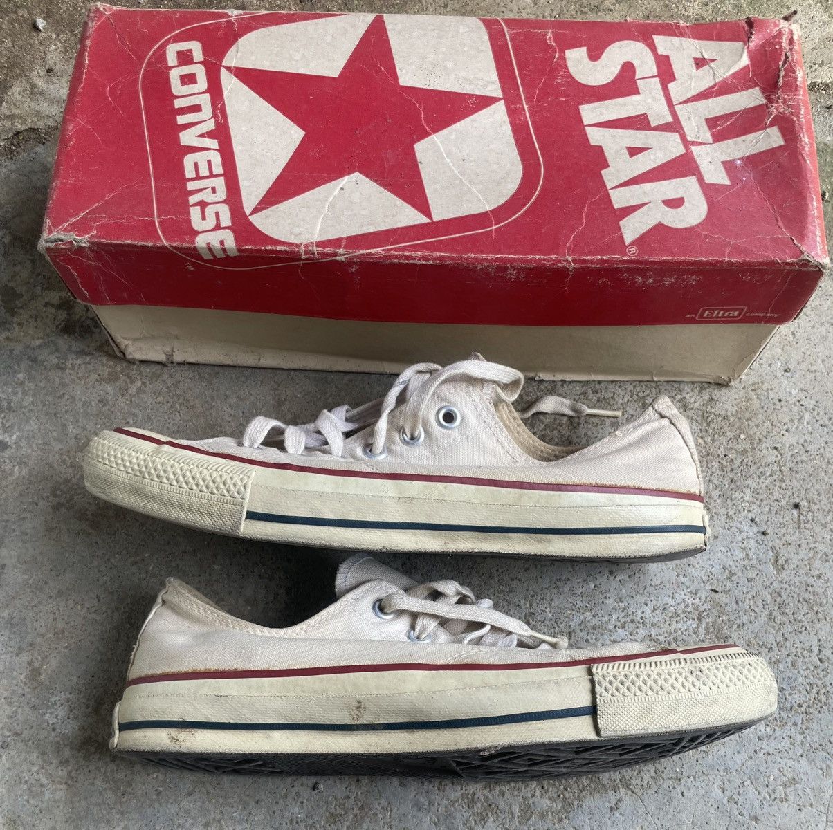 Converse × Vintage Converse made in USA 80s Size US 8 / EU 41 - 2 Thumbnail