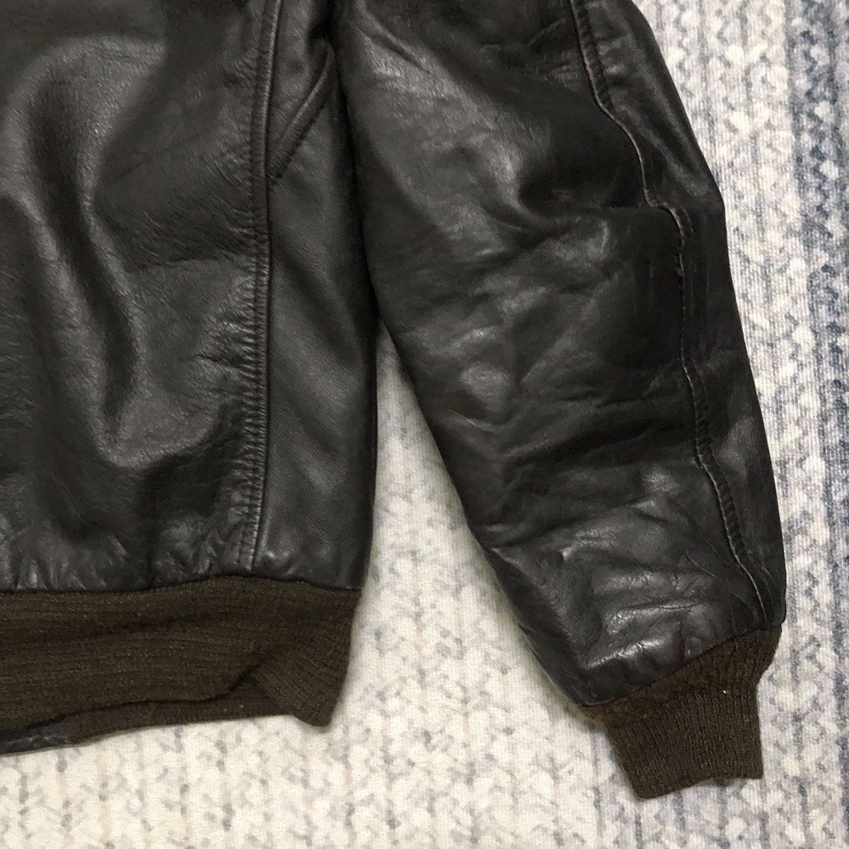 Cooper × Vintage Rare Distressed Vintage Cooper Sportswear Leather Jacket Size US M / EU 48-50 / 2 - 15 Thumbnail