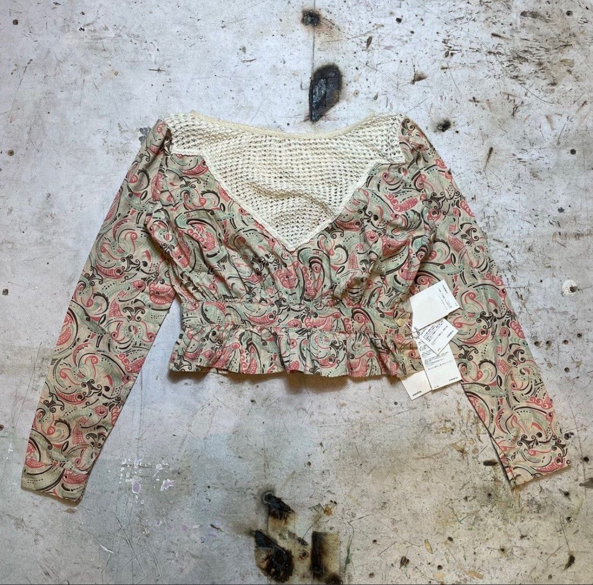 Visvim VISVIM FLORAL LONG SLEEVE BNWT Size XS / US 0-2 / IT 36-38 - 1 Thumbnail