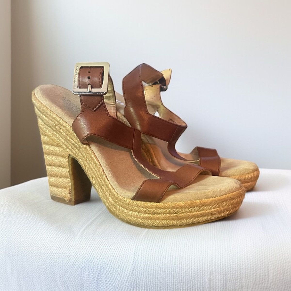 Michael Kors Michael Kors Amanda platform heeled sandals Size US 9 / IT 39 - 1 Thumbnail