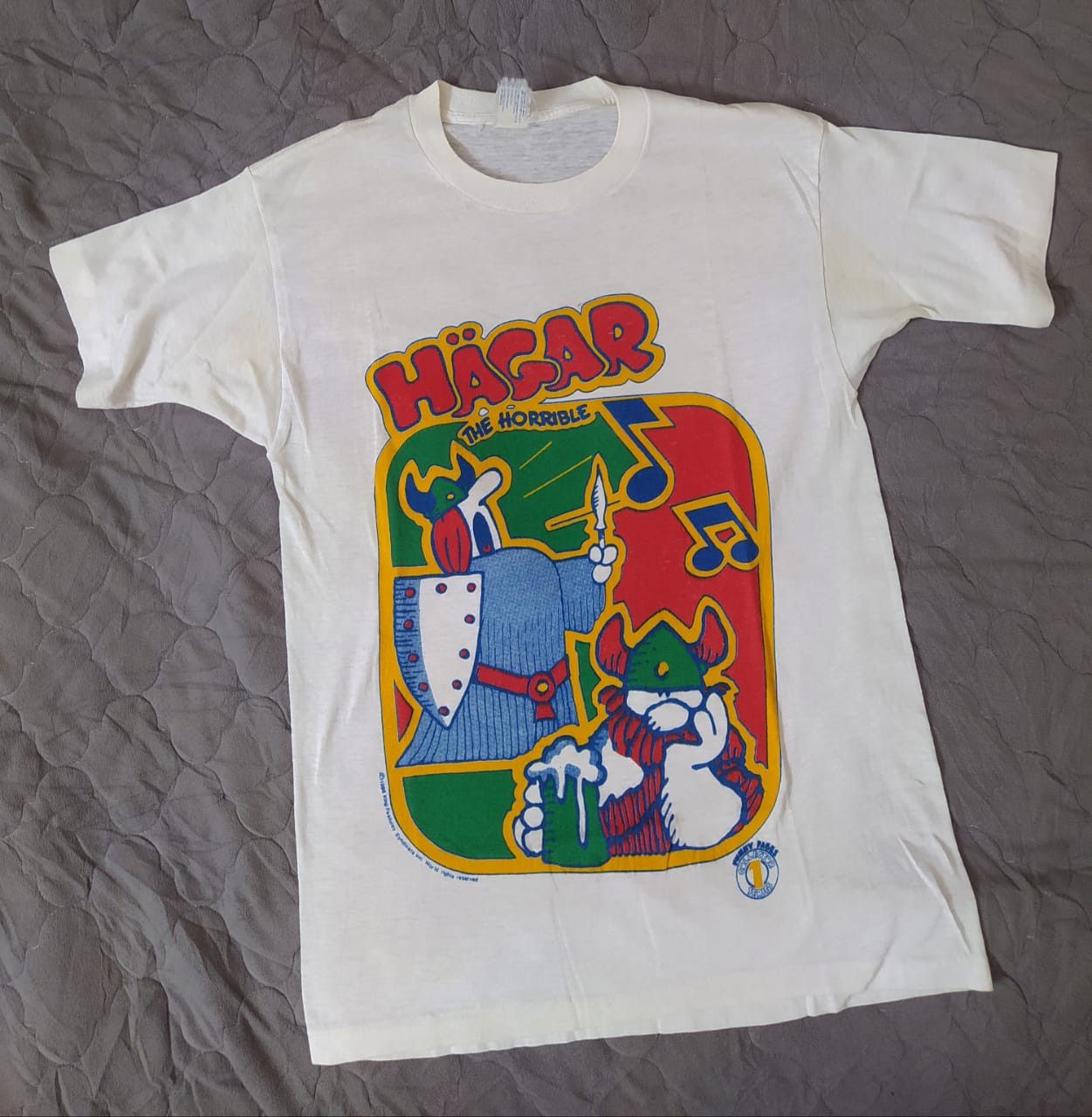 Cartoon Network × Vintage Vintage 80an Hagar The Horrible Size US S / EU 44-46 / 1 - 1 Thumbnail
