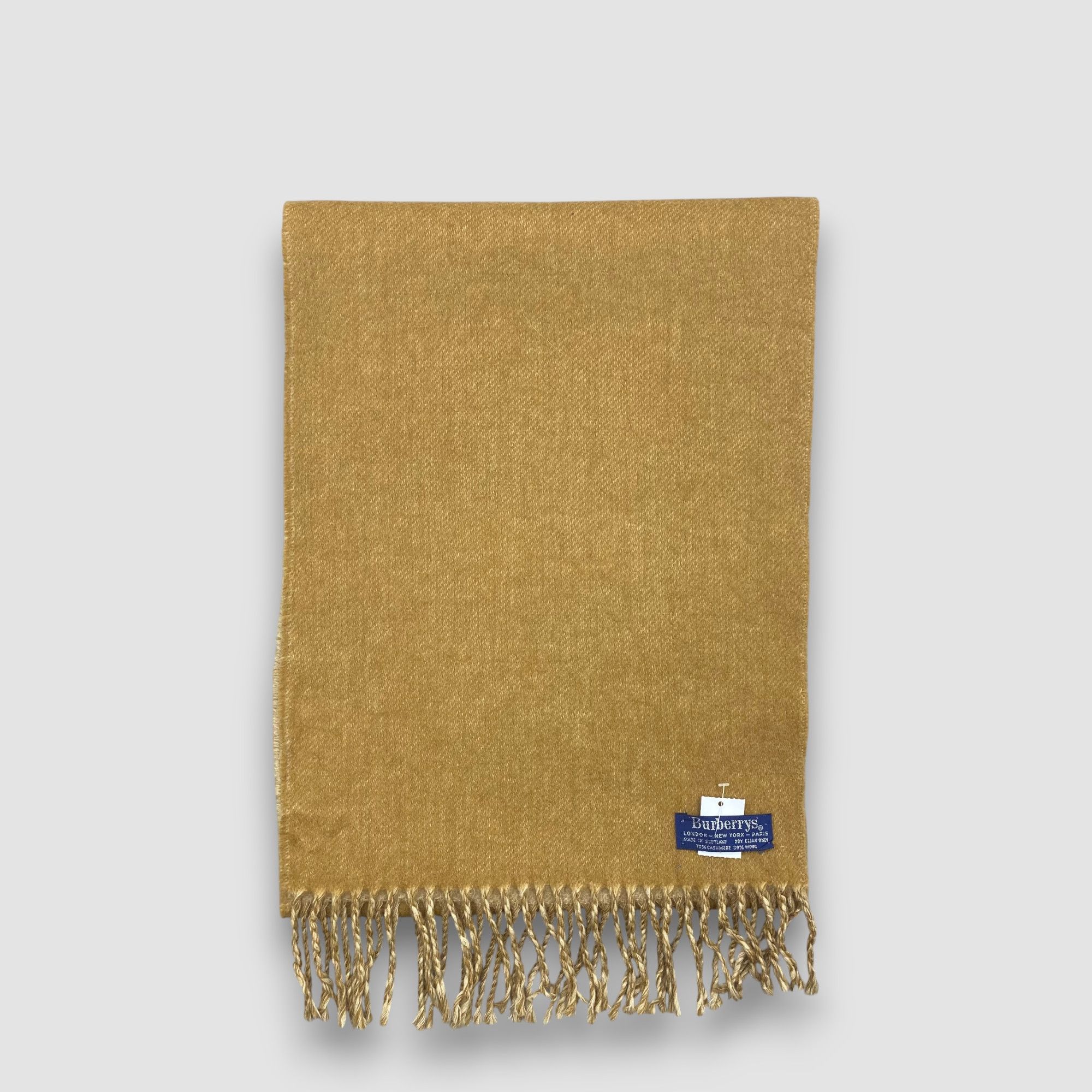 Burberry Vintage Burberry Scarf Muffler Wool Cashmere Winter Scarves Size ONE SIZE - 2 Thumbnail