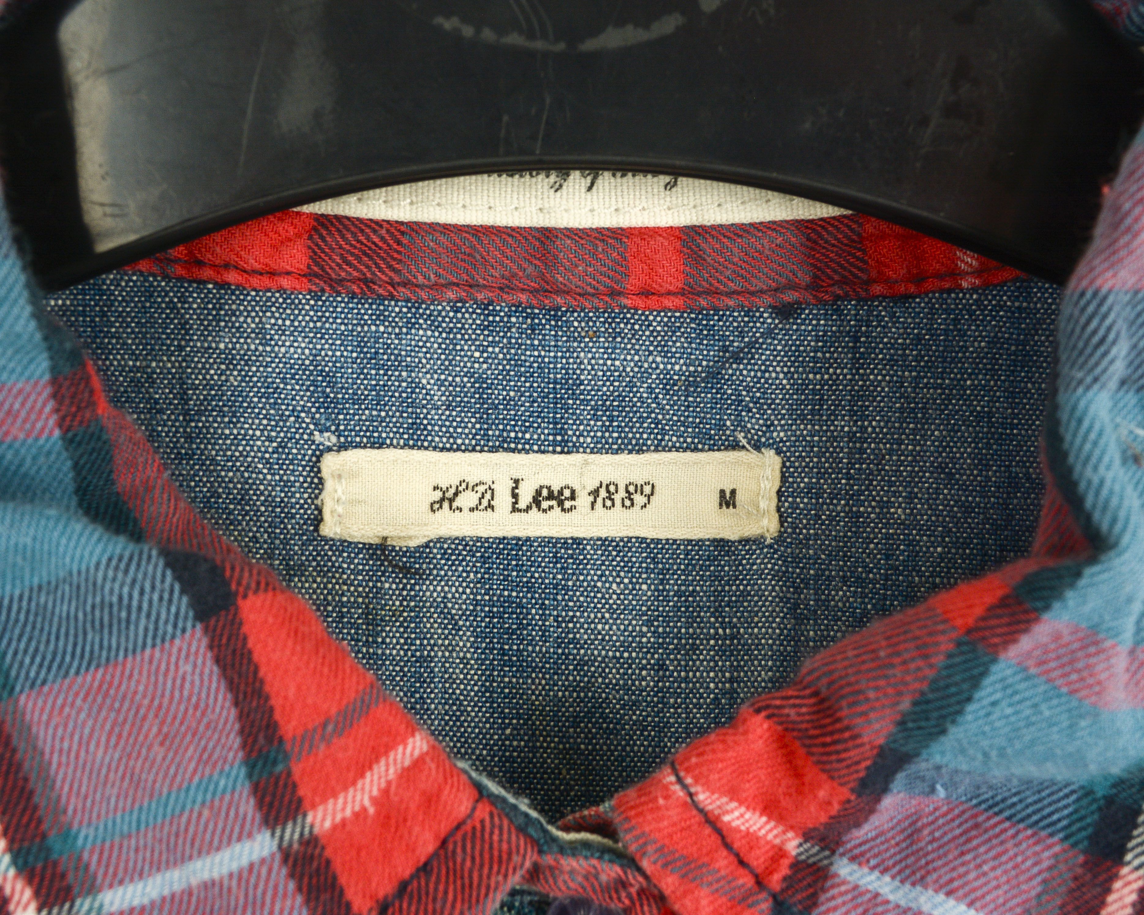 Lee Women M Plaid Shirt Long Sleeve Button Up Checked Western Size M / US 6-8 / IT 42-44 - 3 Thumbnail