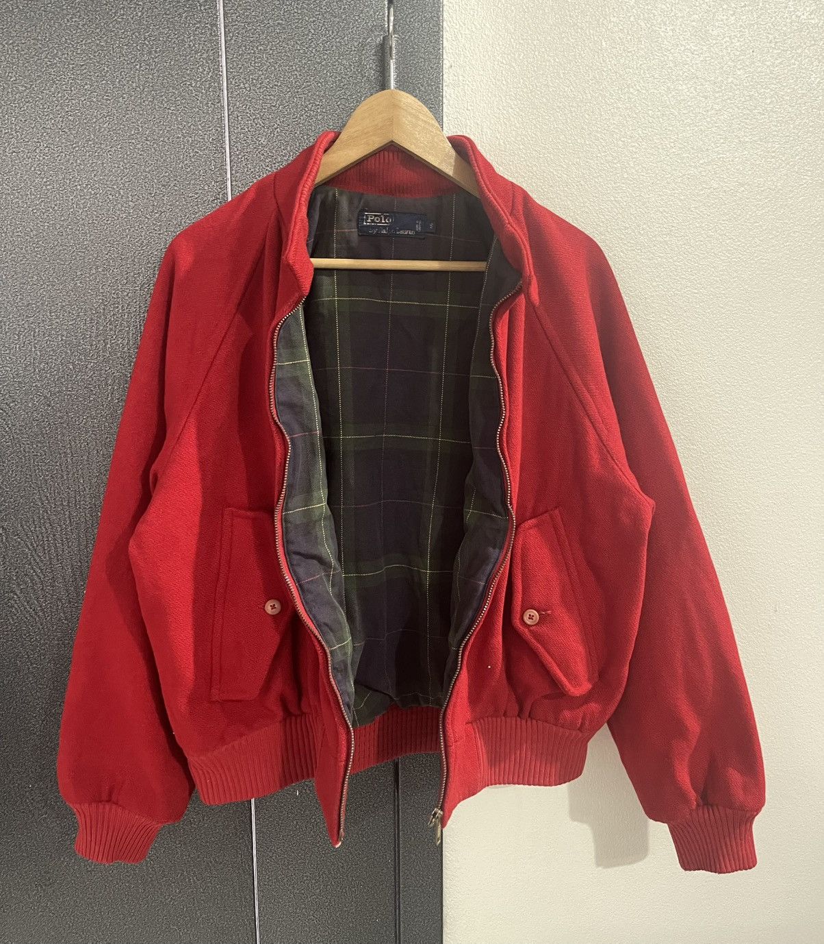Polo Ralph Lauren Vintage Polo Ralph Lauren Wool Jacket Size US L / EU 52-54 / 3 - 1 Thumbnail