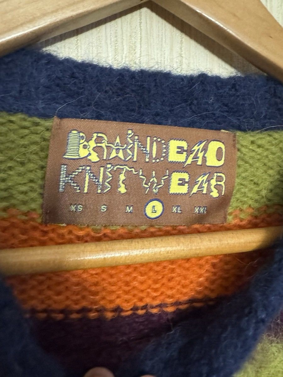 Brain Dead BRAIN DEAD Blurry Lines Alpaca sweater Fuzzy Size L Rare Size US L / EU 52-54 / 3 - 12 Thumbnail