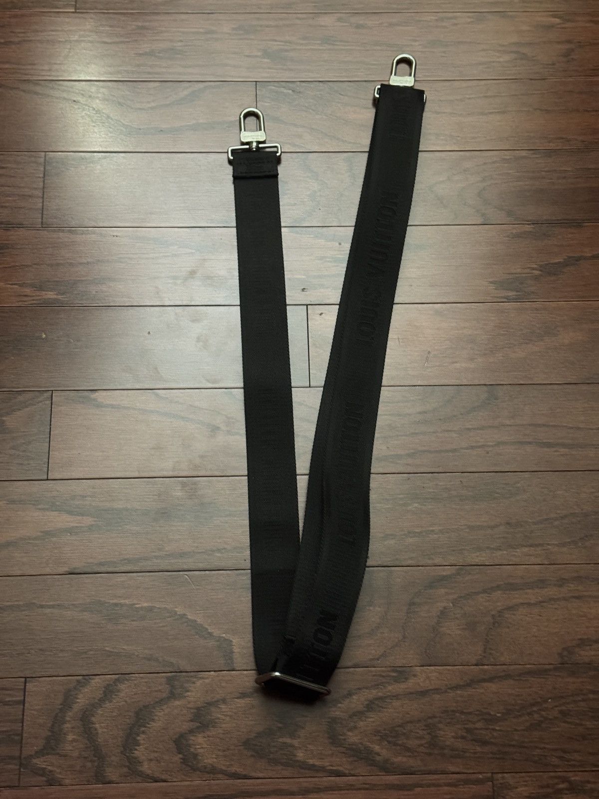 Louis Vuitton Louis Vuitton Bandouliere Black And Silver Strap New Size ONE SIZE - 3 Thumbnail