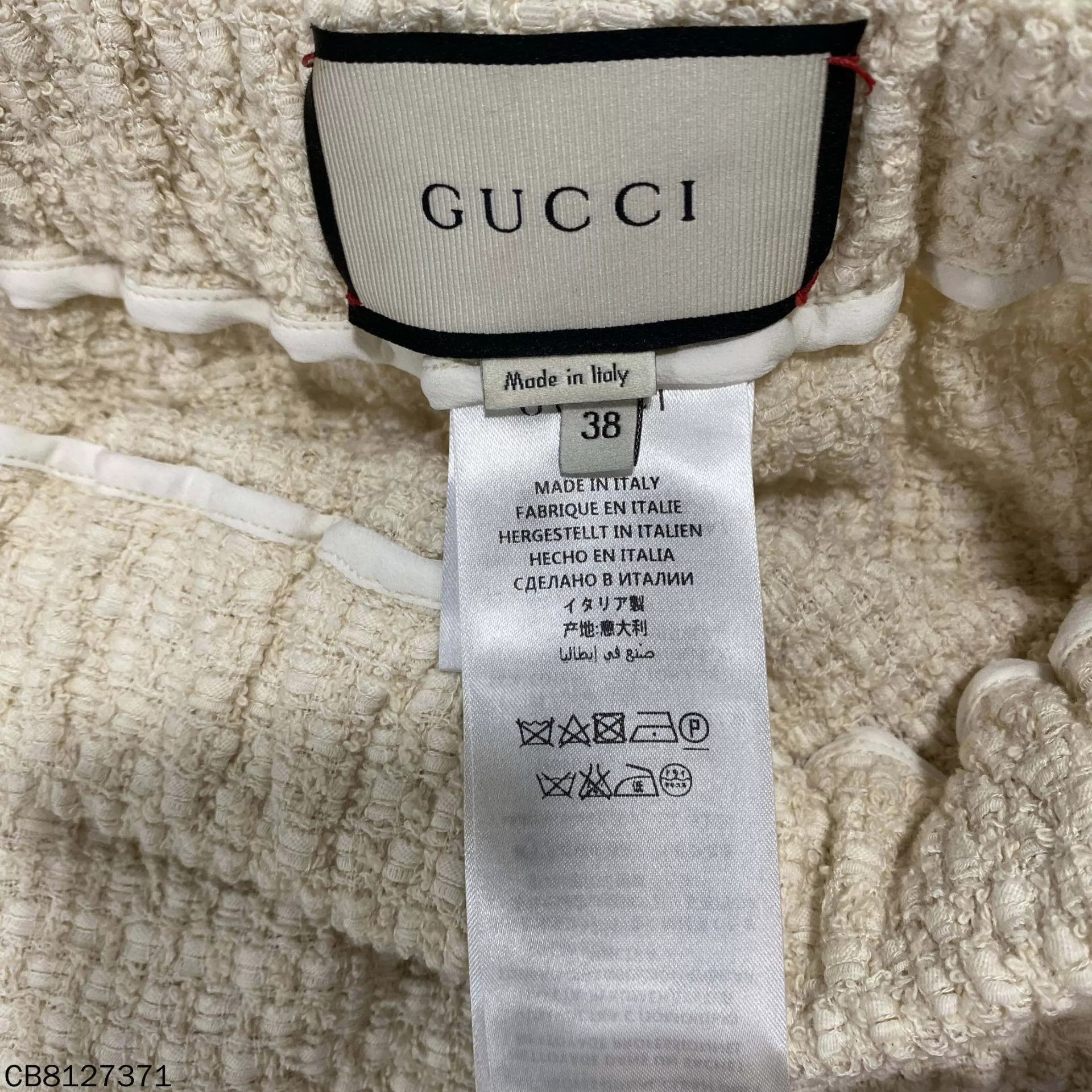 Gucci GUCCI striped logo letter tweed long skirt 38 Size XS / US 0-2 / IT 36-38 - 6 Thumbnail