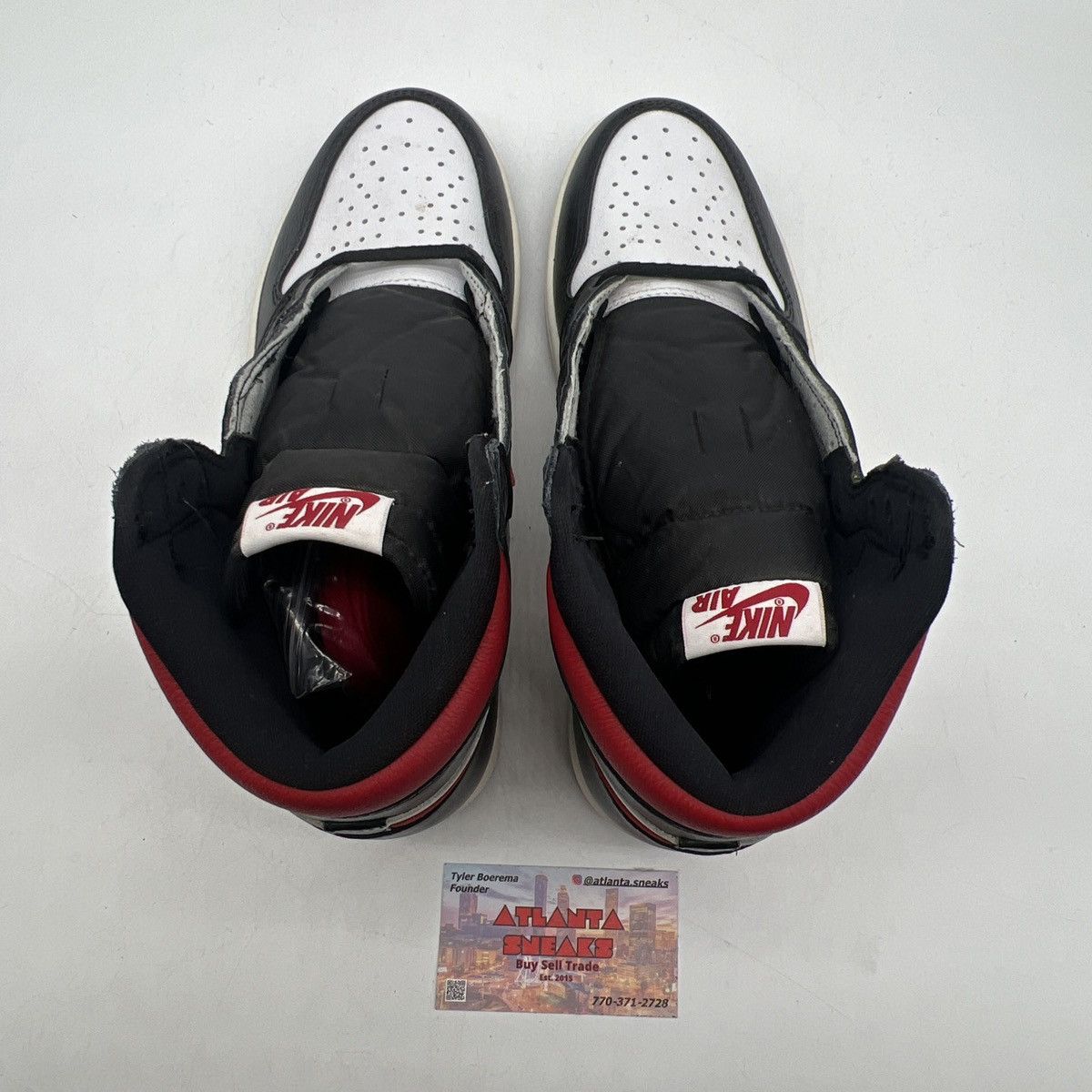 Nike Air Jordan 1 high gym red Size US 9.5 / EU 42-43 - 6 Thumbnail