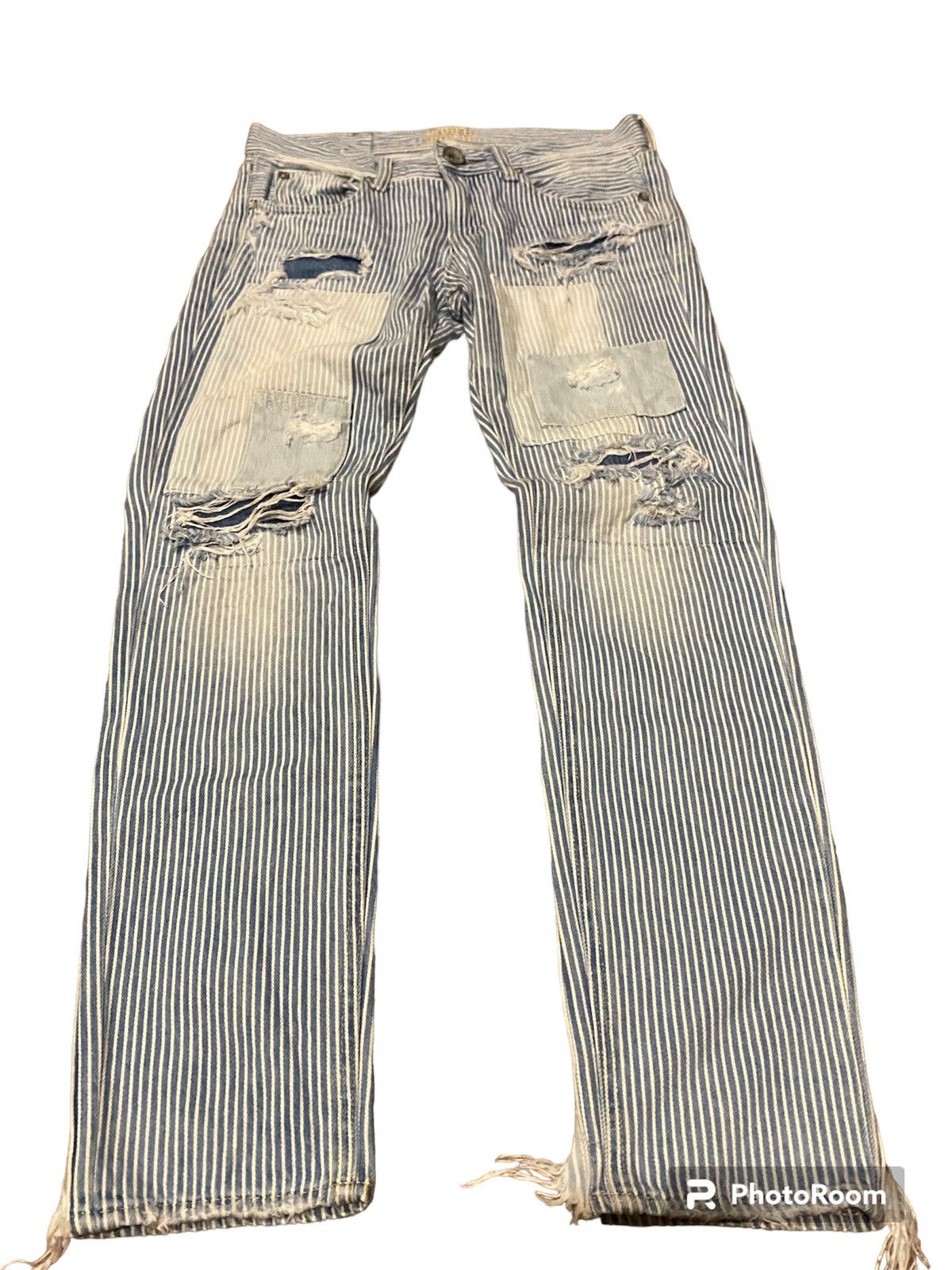 Japanese Brand Japan brand Rodeo crowns patchwork distressed Size US 29 - 1 Thumbnail